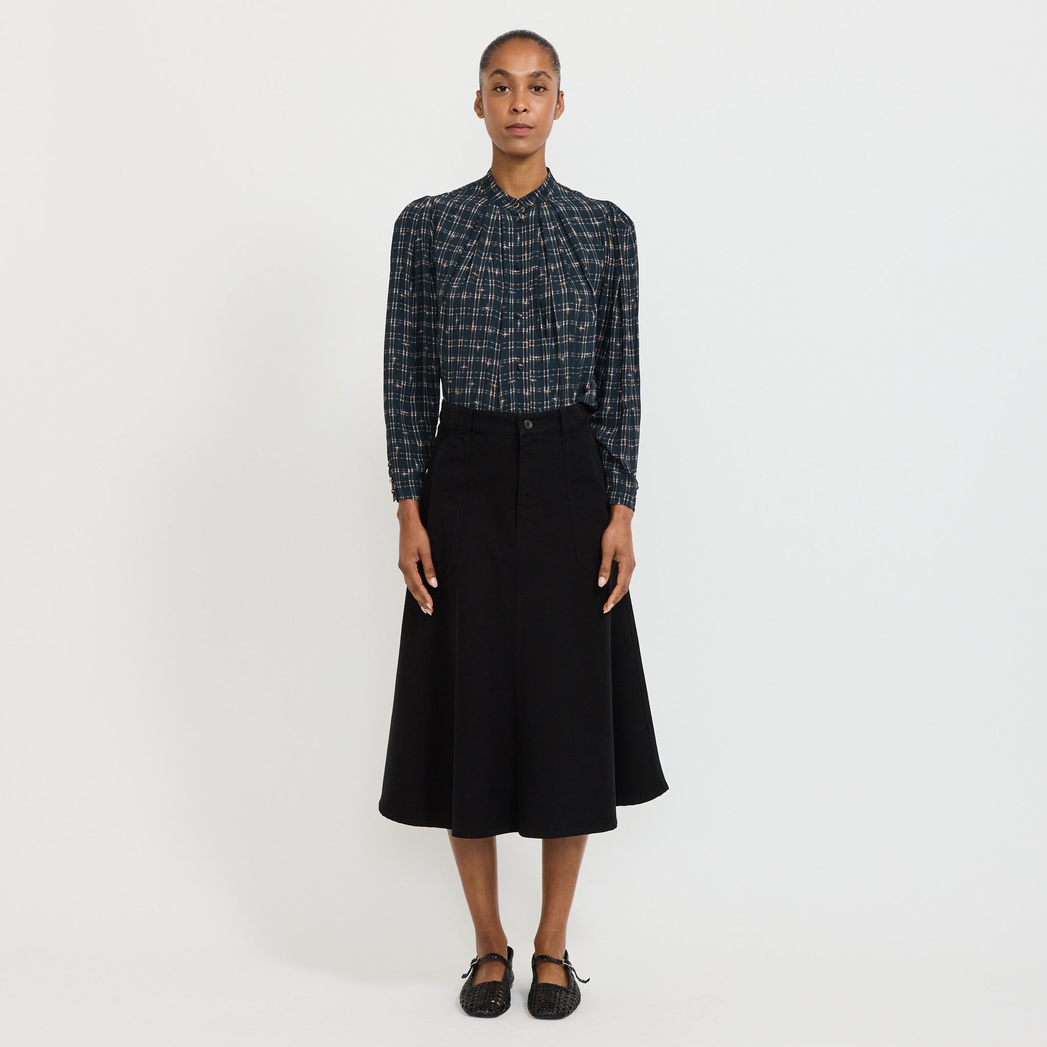 Esperanzo Shirt Check Ikat