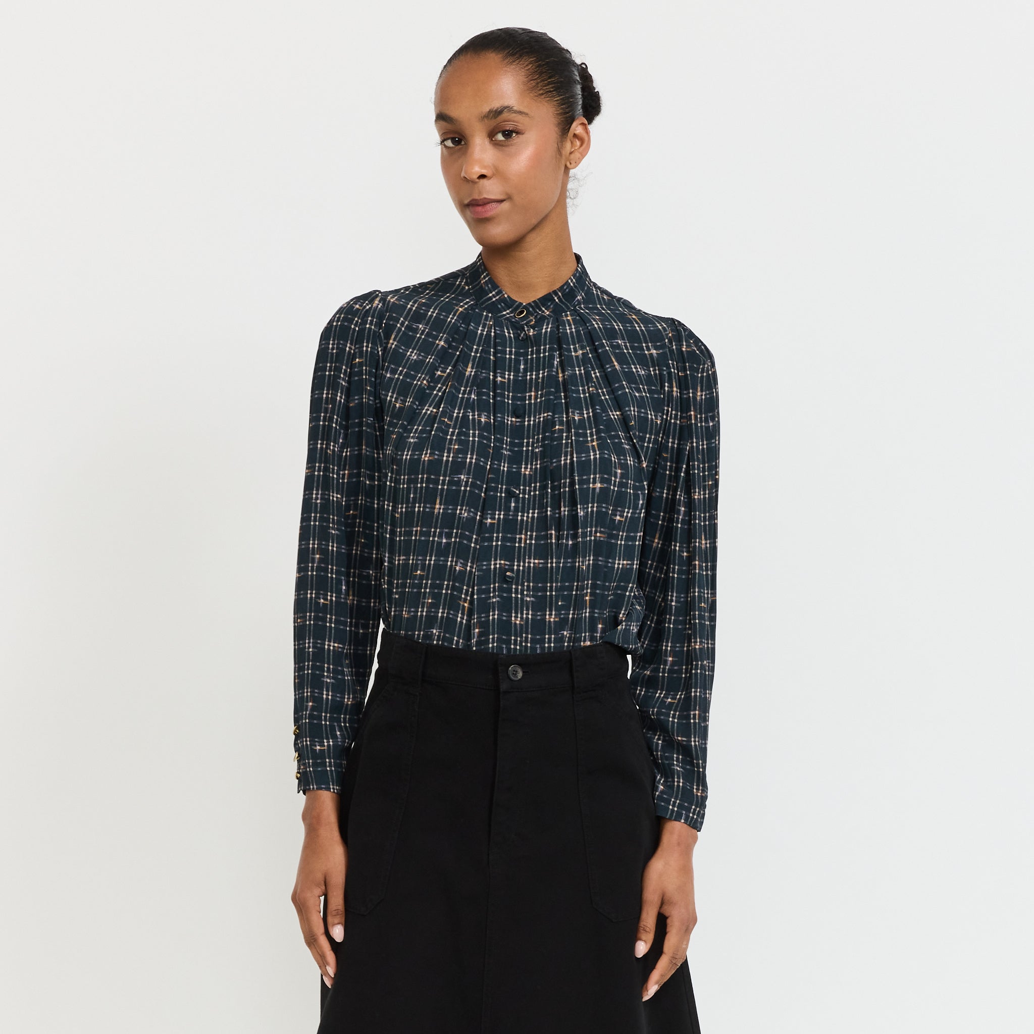 Esperanzo Shirt Check Ikat