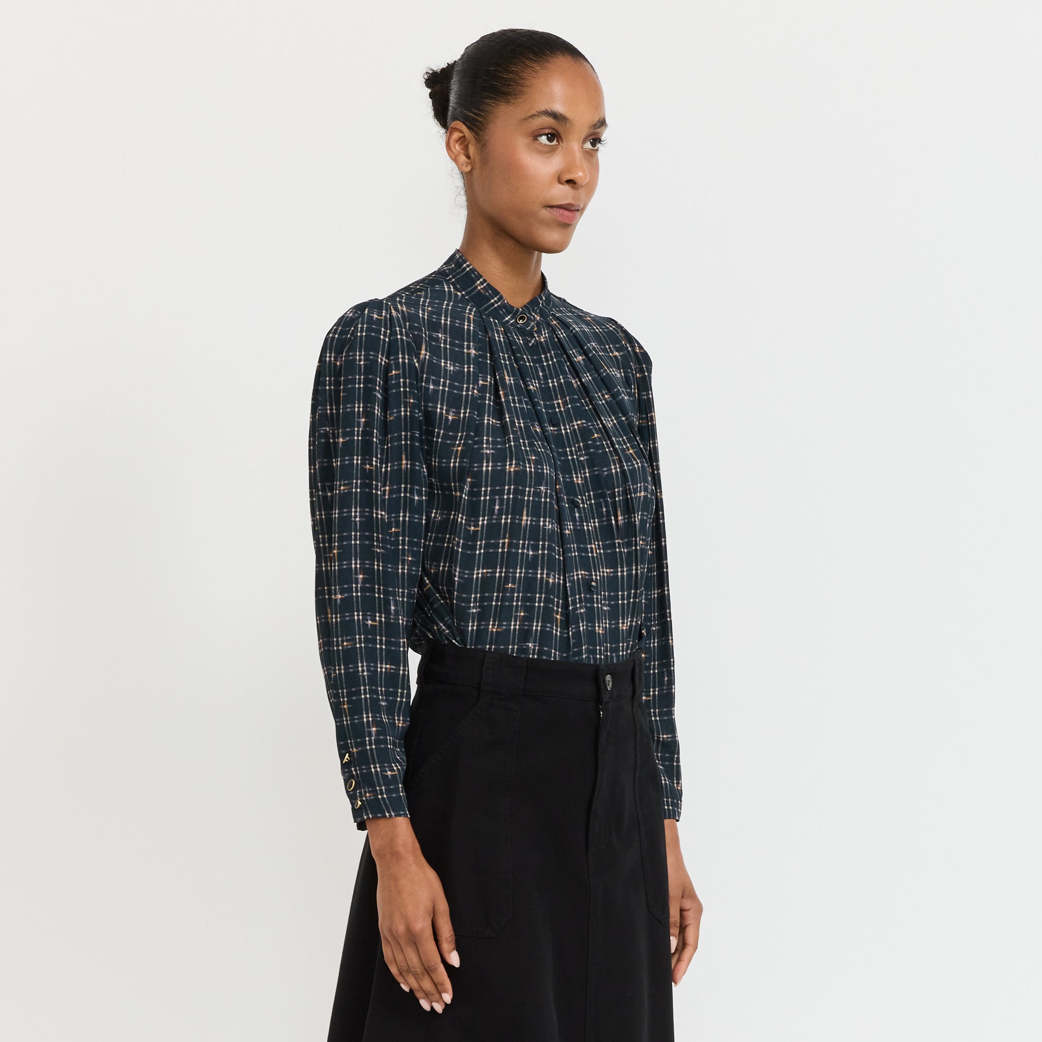 Esperanzo Shirt Check Ikat