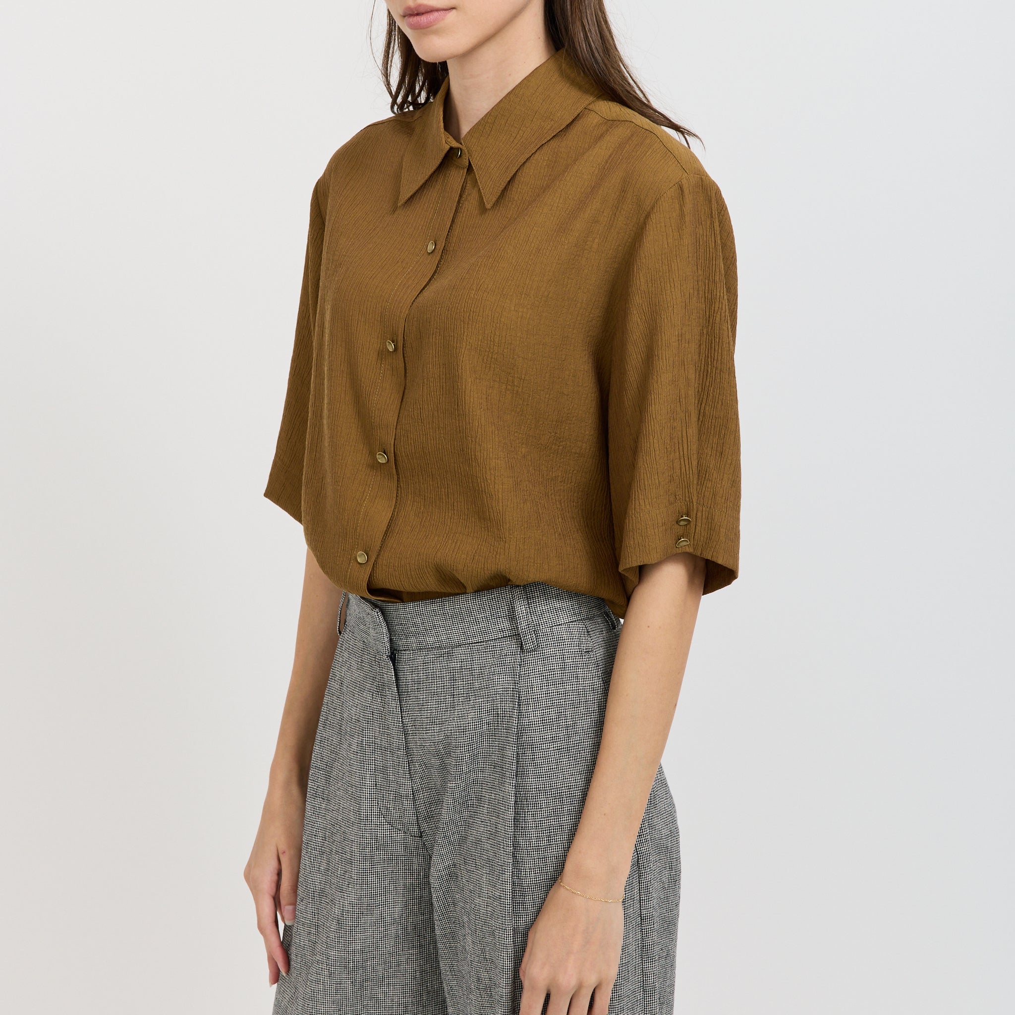 Sessun | Kalya Shirt Bronze | Maplestore