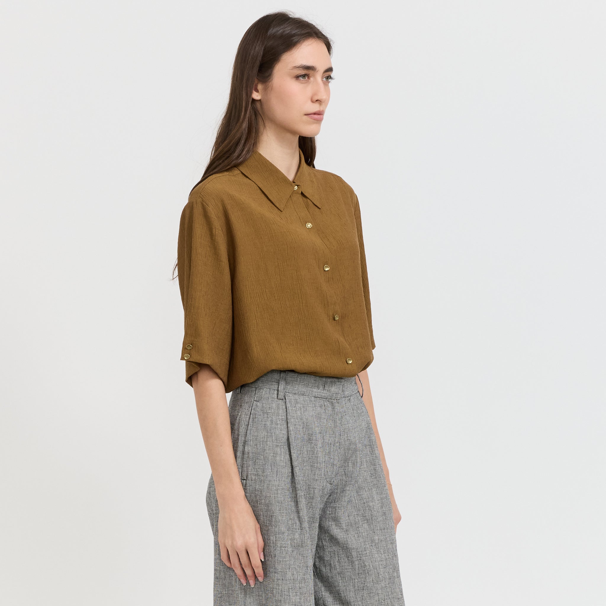 Sessun | Kalya Shirt Bronze | Maplestore