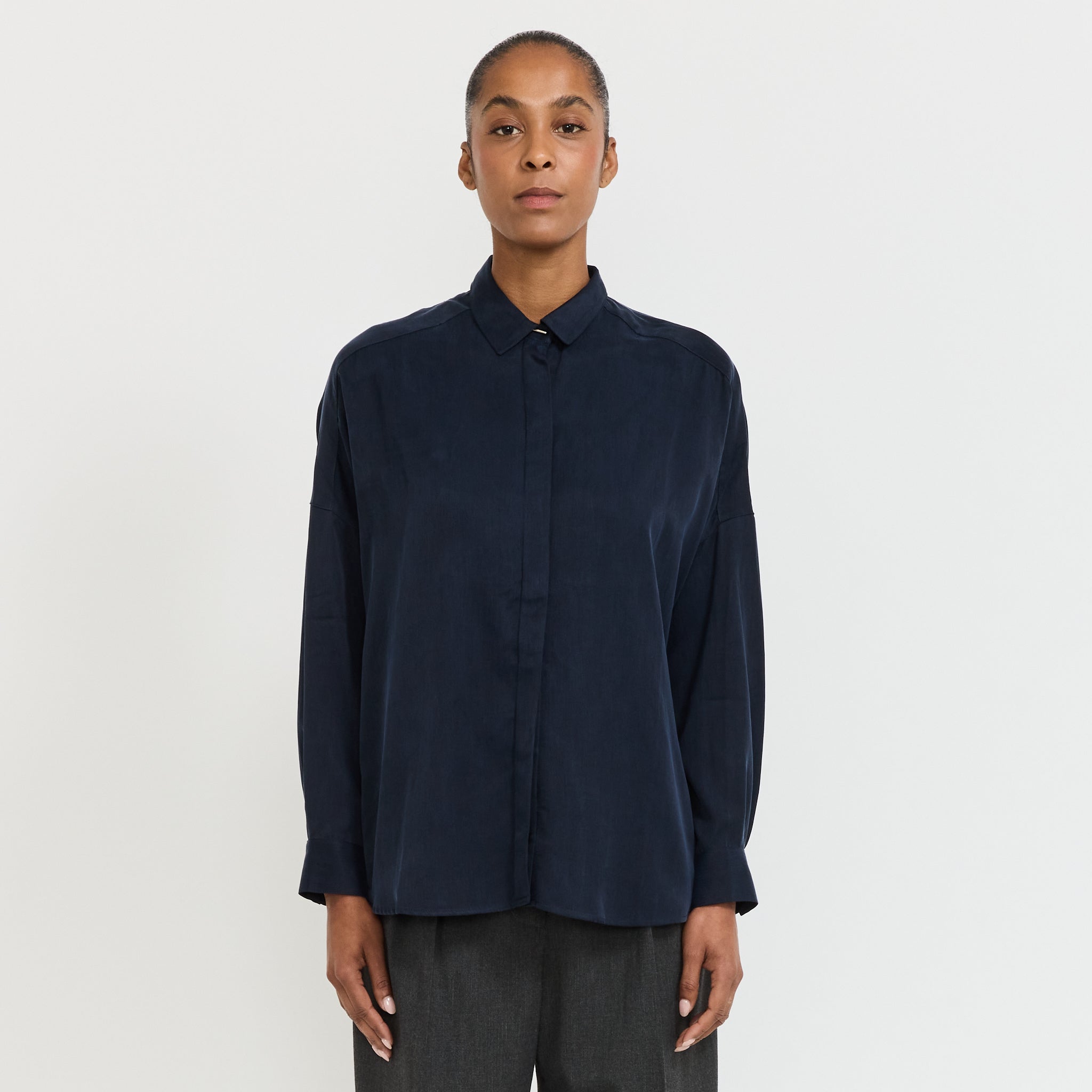 Lady D Shirt Navy