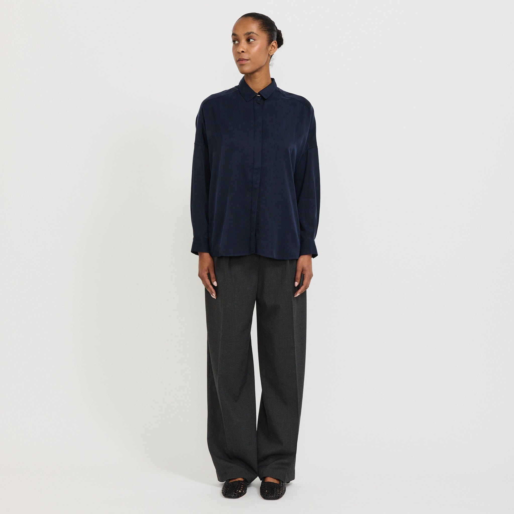 Lady D Shirt Navy