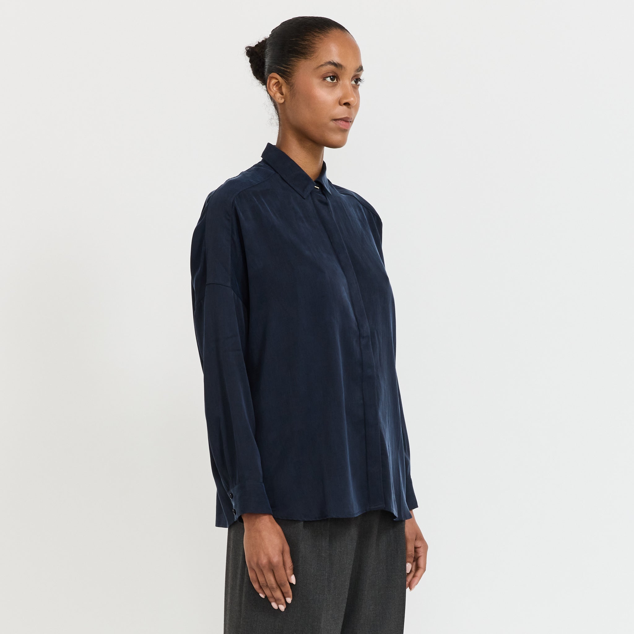 Lady D Shirt Navy
