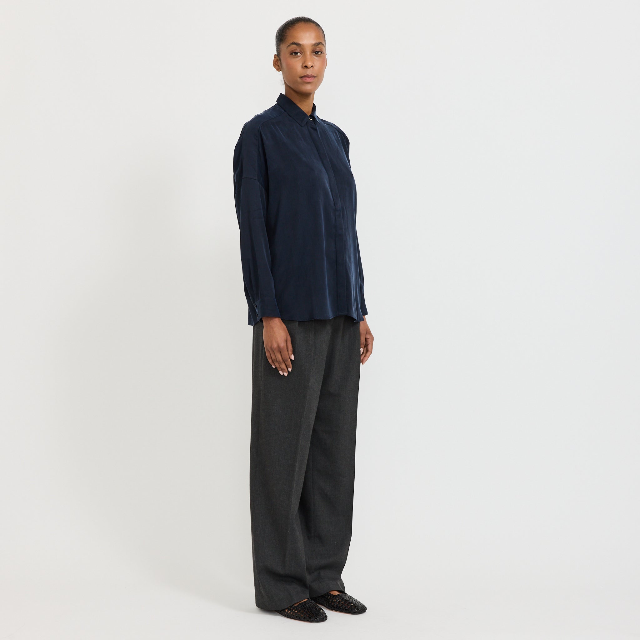 Lady D Shirt Navy