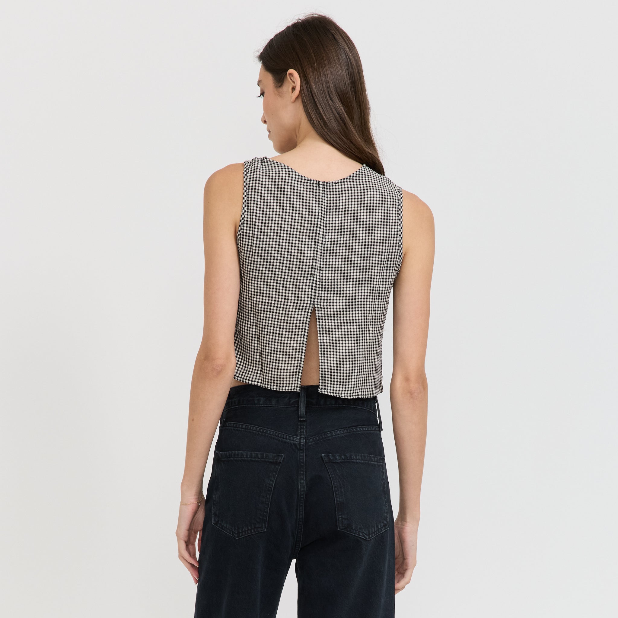 Sessun | Luma Top Whiblack | Maplestore