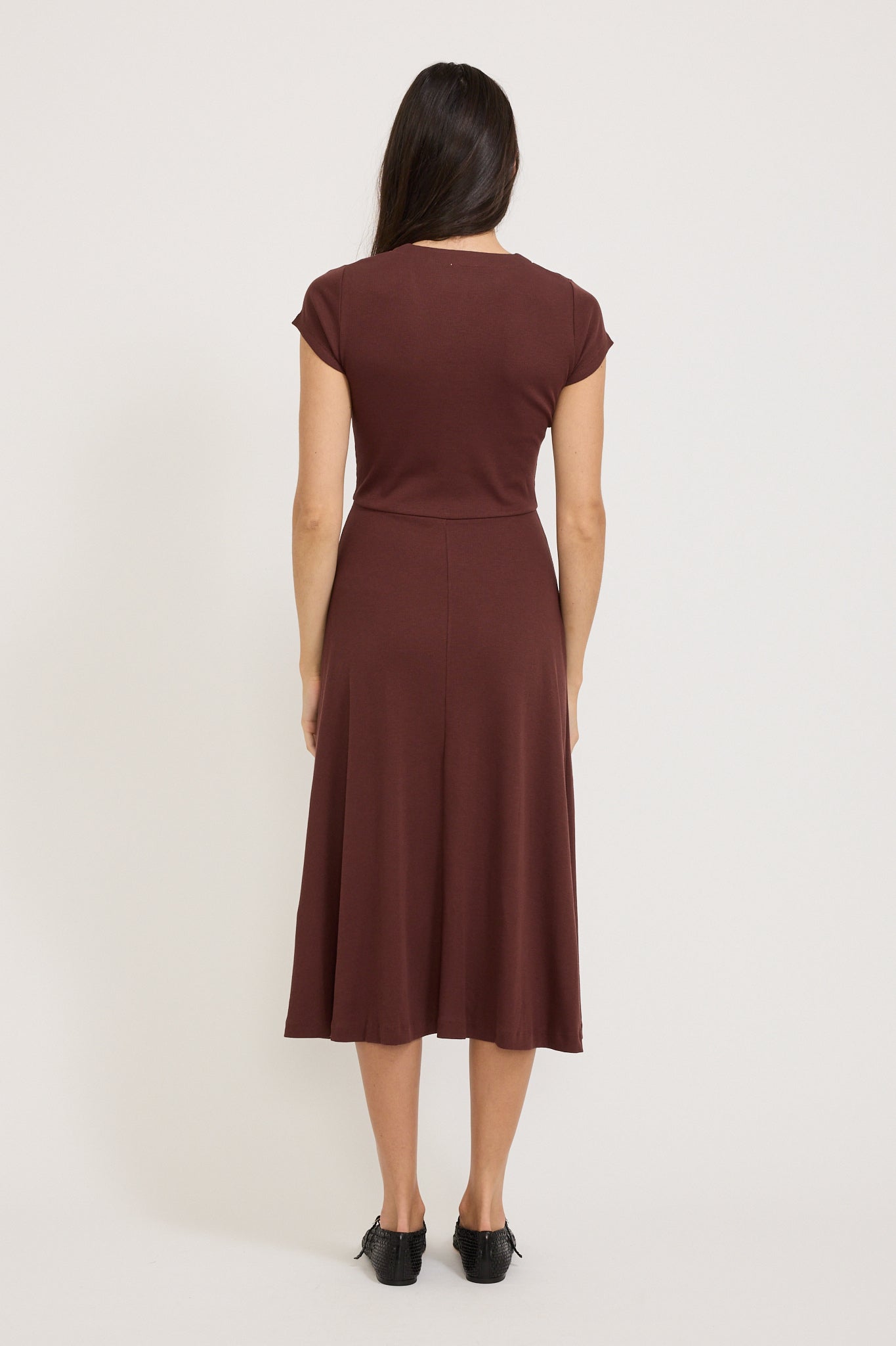 Nea Dress Burgundy