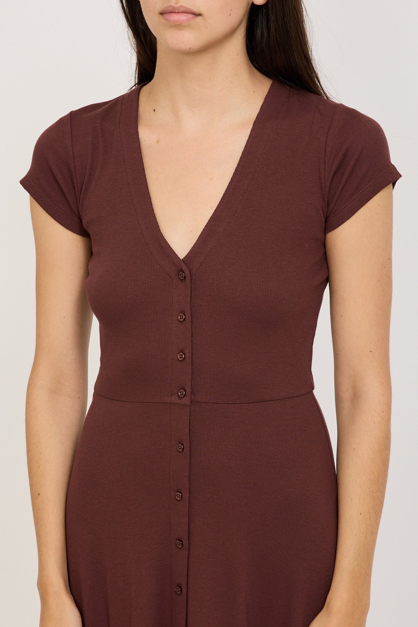 Nea Dress Burgundy