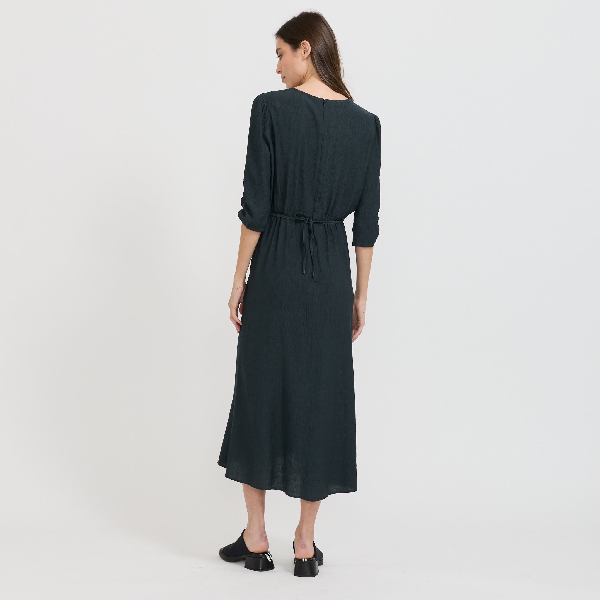 Sessun | Nylia Dress Smoke Green | Maplestore