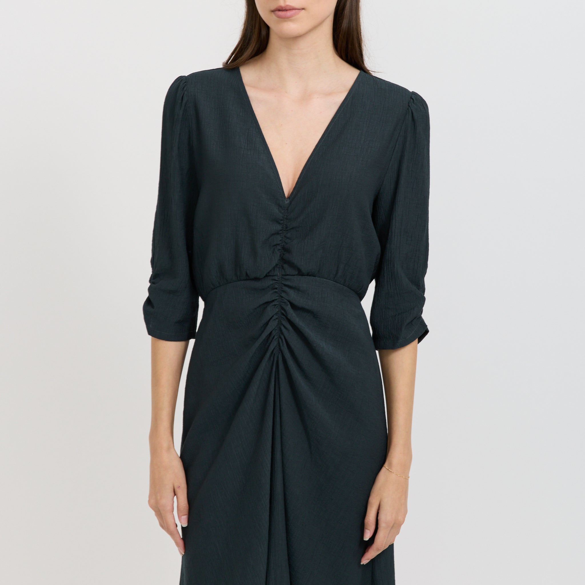 Sessun | Nylia Dress Smoke Green | Maplestore