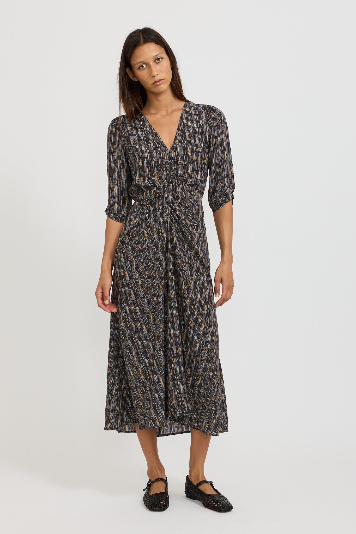 Sessun | Nylia Dress Phantom Workikat | Maplestore