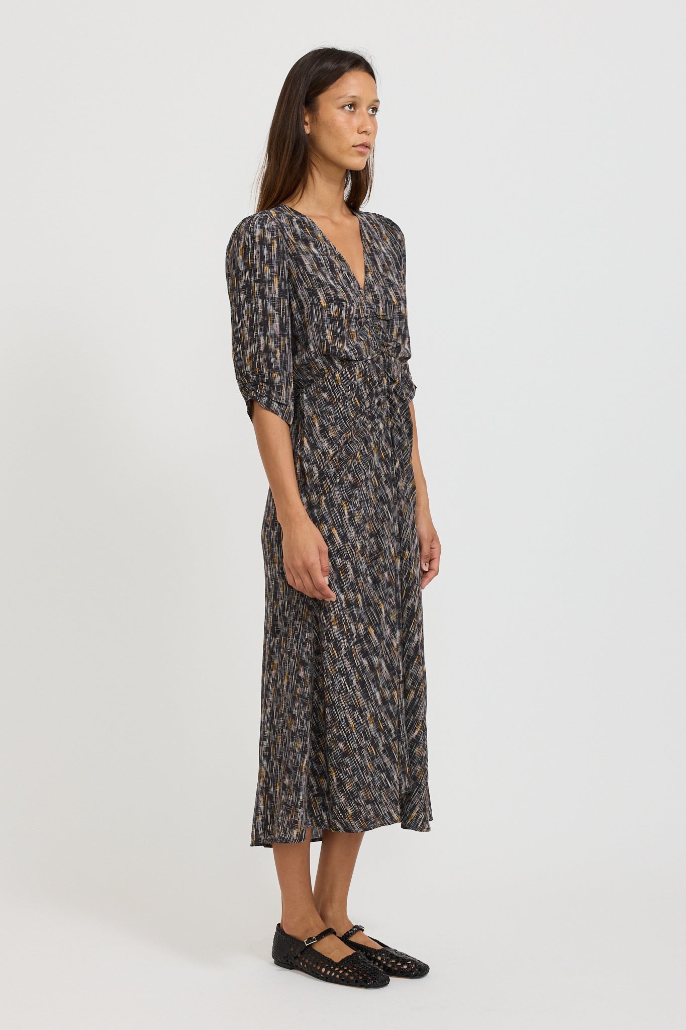 Sessun | Nylia Dress Phantom Workikat | Maplestore