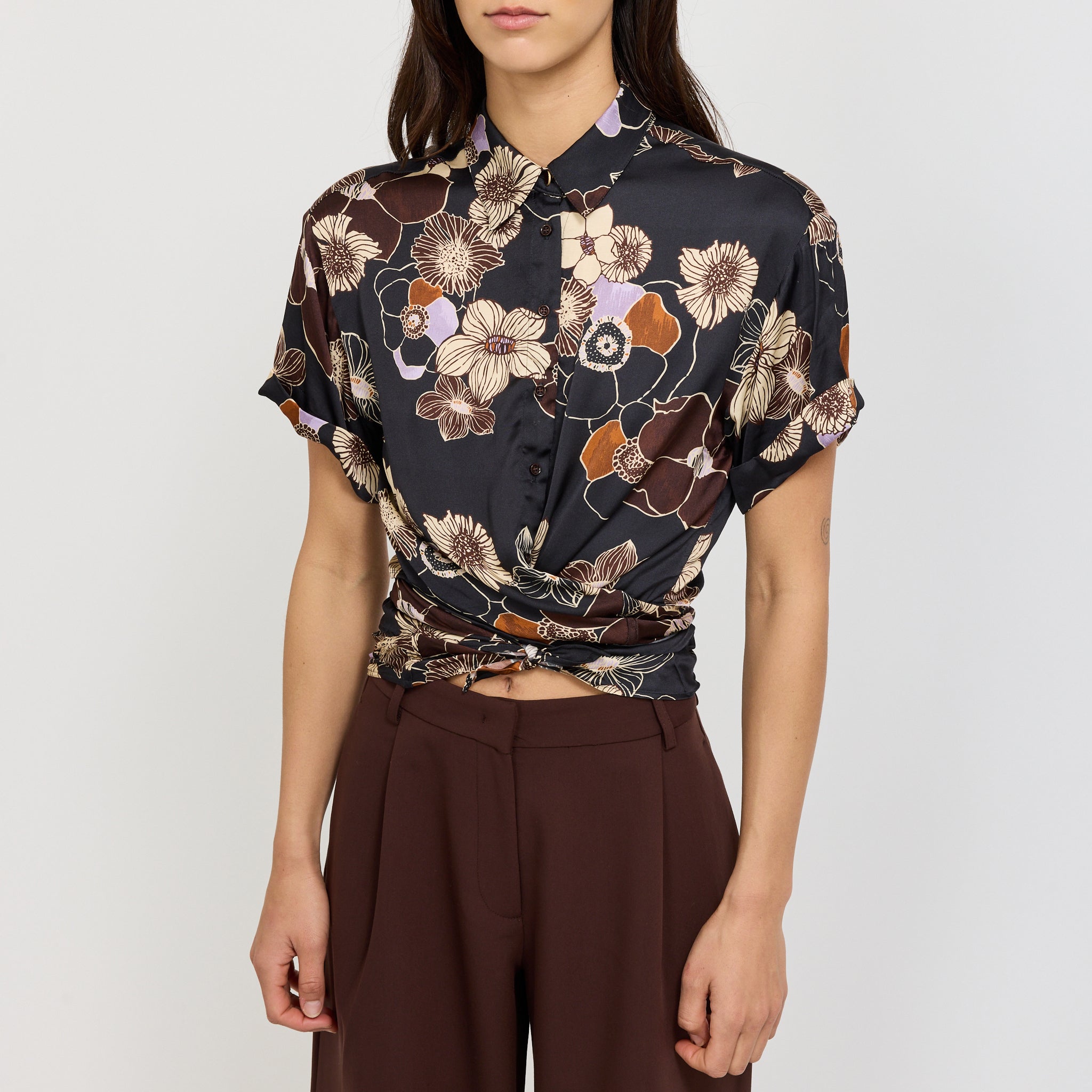 Procida Shirt Black Hybis