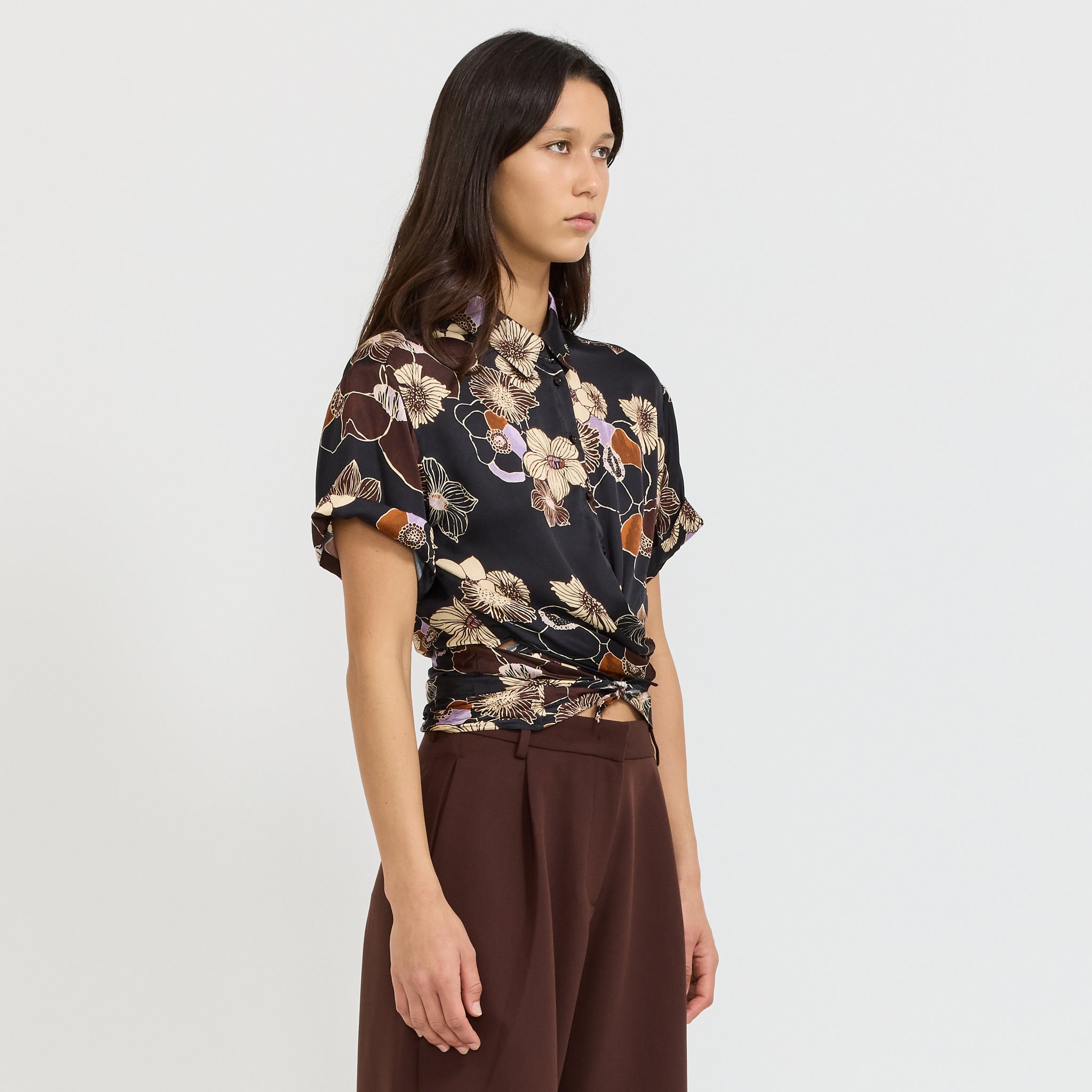 Procida Shirt Black Hybis