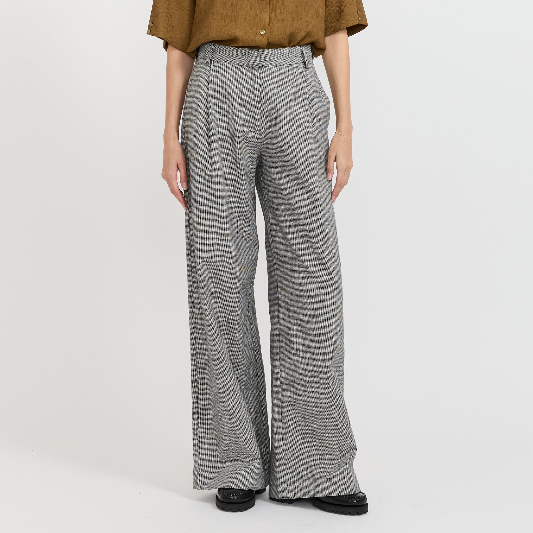 Sessun | Provencot Pants Whiblack | Maplestore
