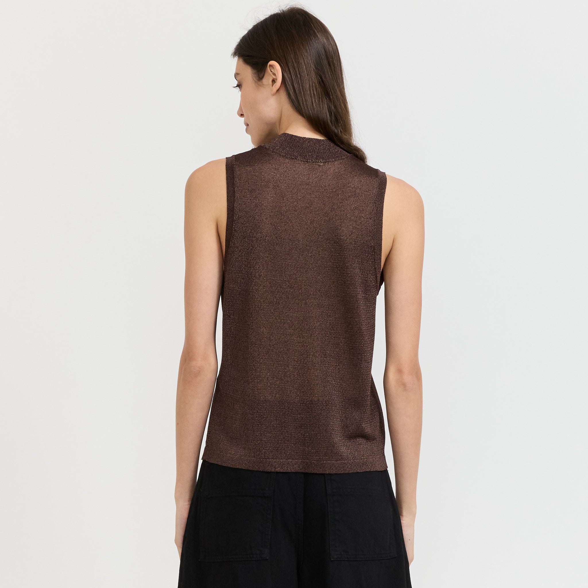 Rawhide Sleeveless Jumper Mokaluz