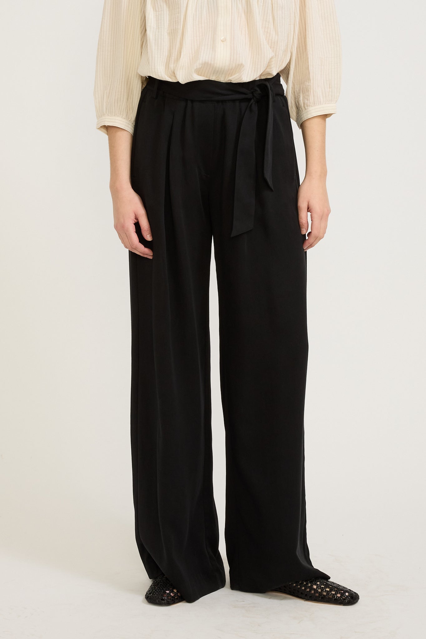 Sessun | Rim Pant Black | Maplestore