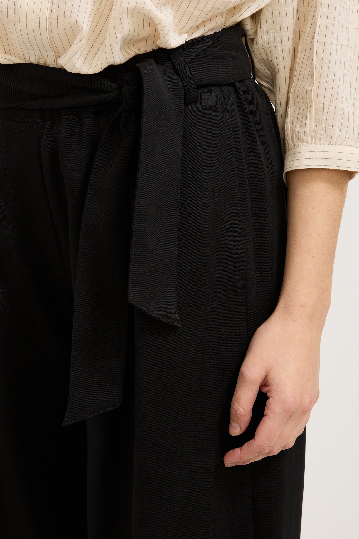 Sessun | Rim Pant Black | Maplestore