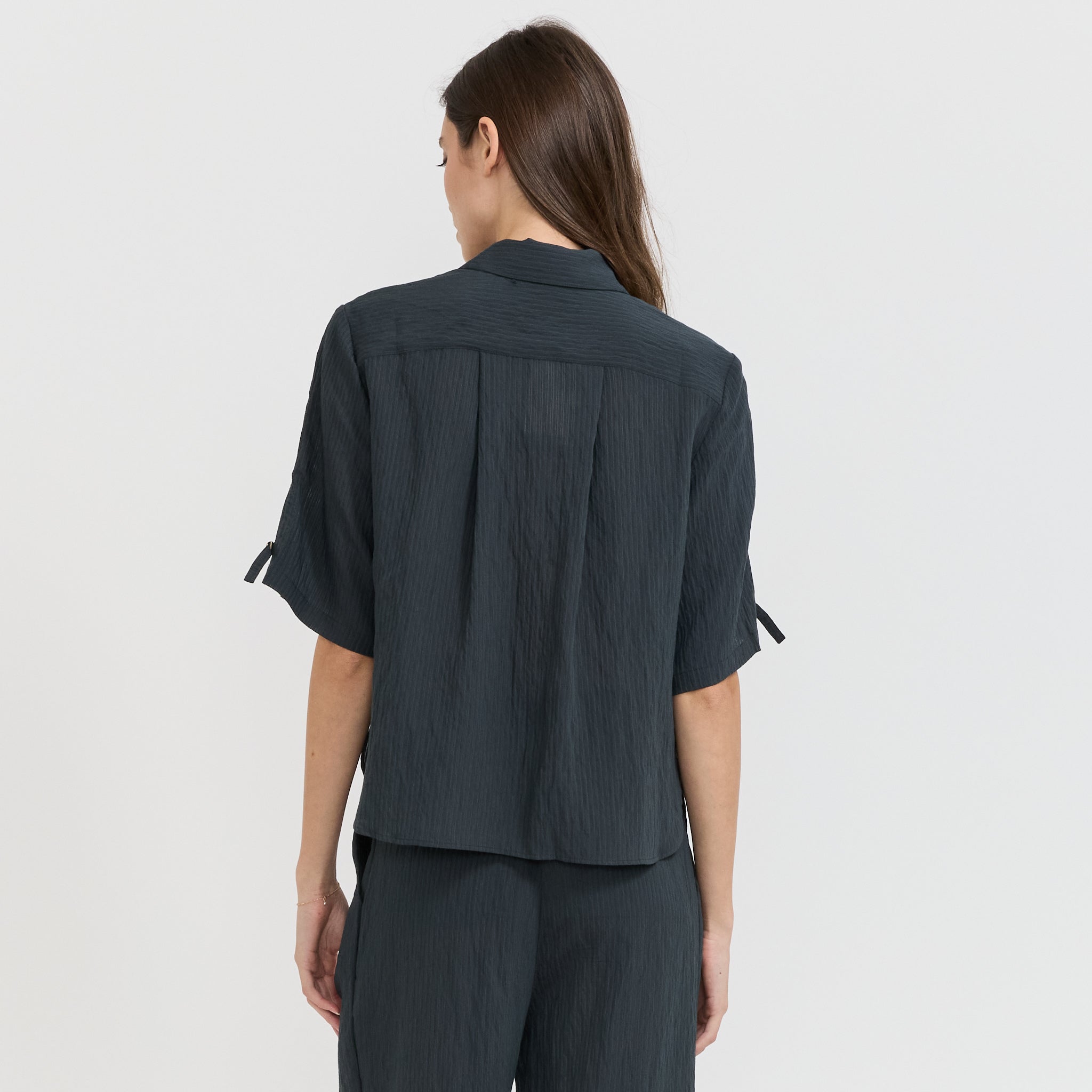 Sessun | Simonin Shirt Smoke Green | Maplestore
