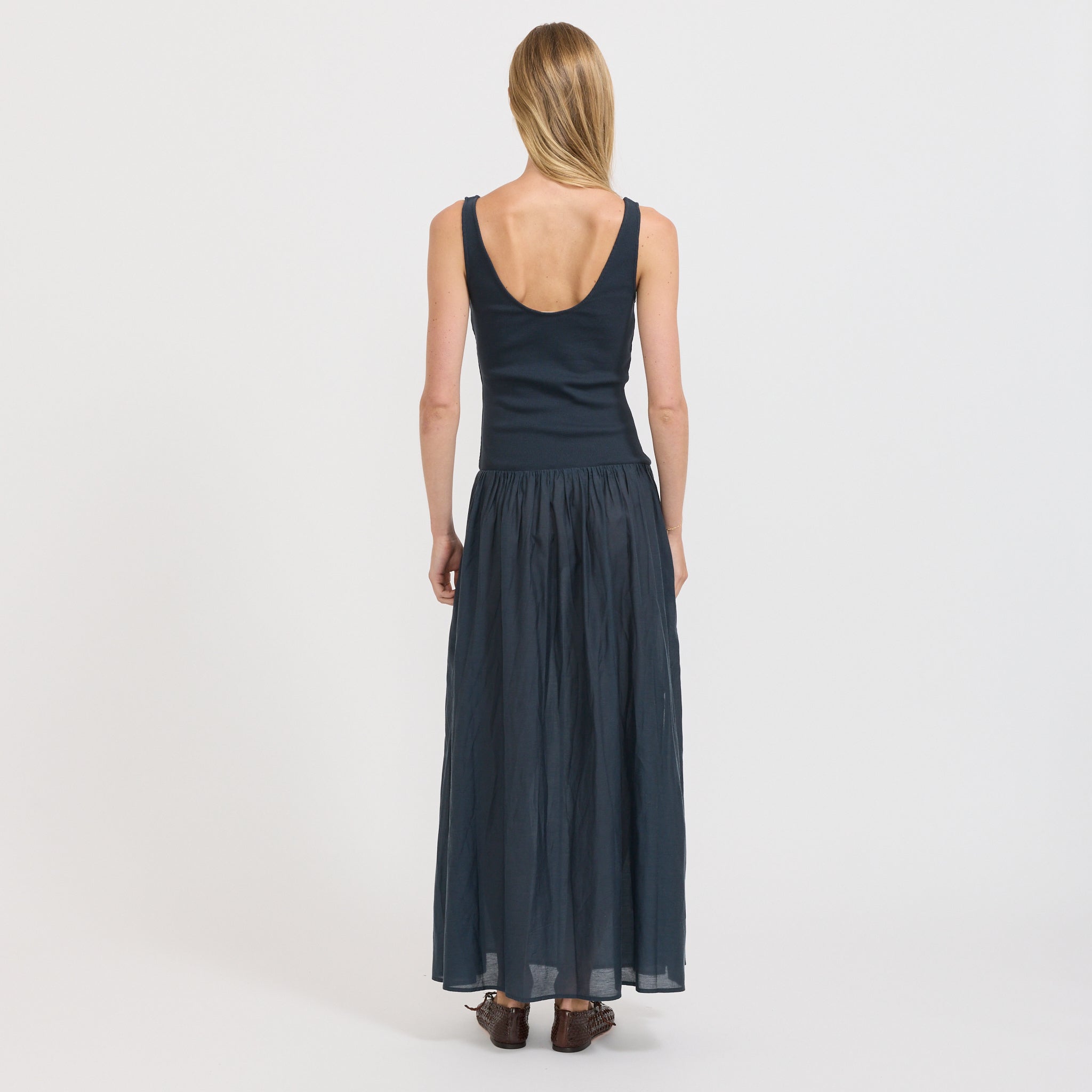 Sessun | Solao Dress Smoke Green | Maplestore
