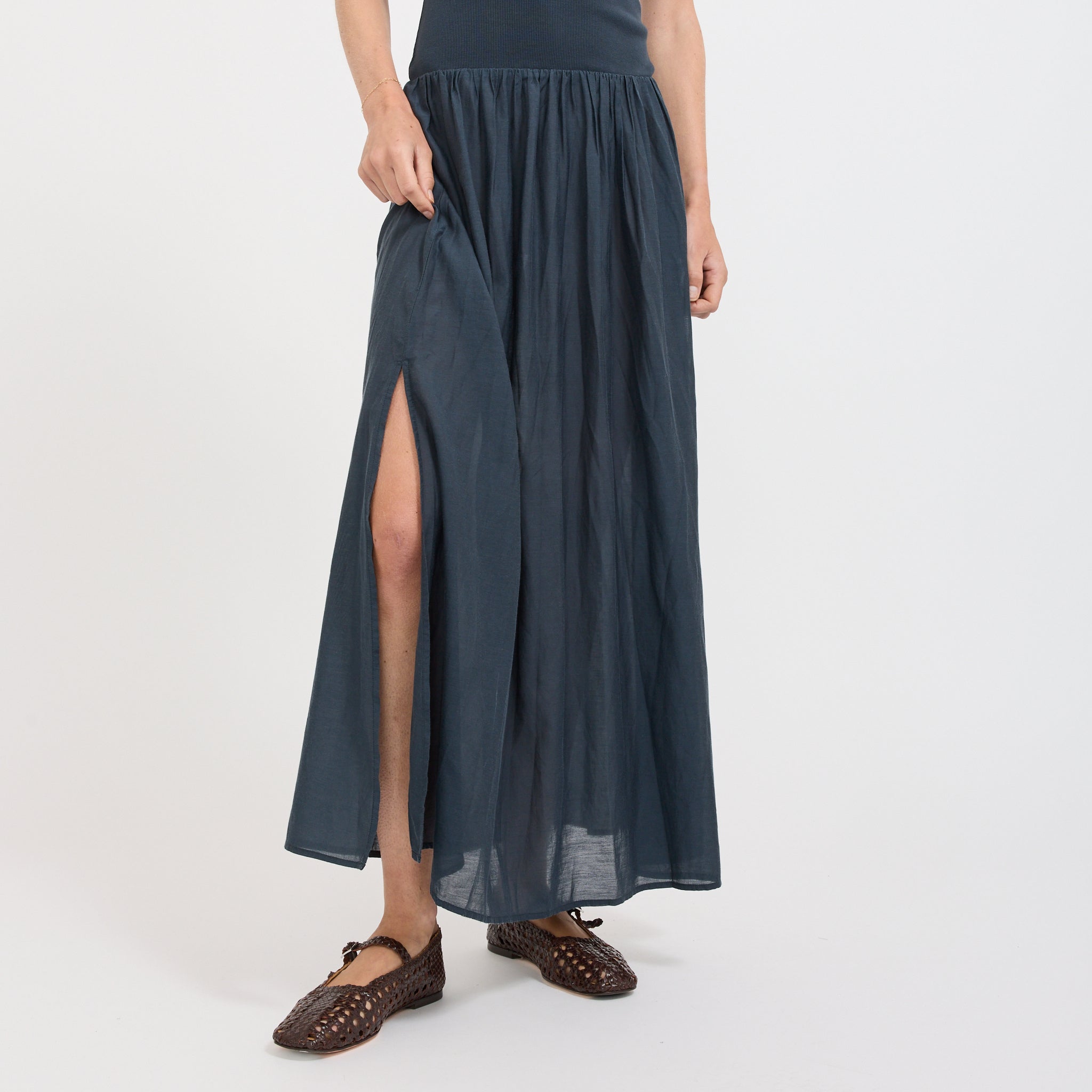 Sessun | Solao Dress Smoke Green | Maplestore