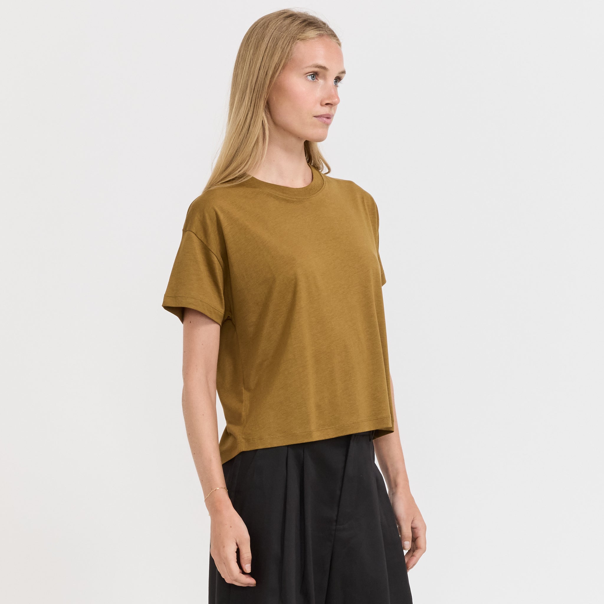 Sessun | TOO Wide T-Shirt Bronze | Maplestore