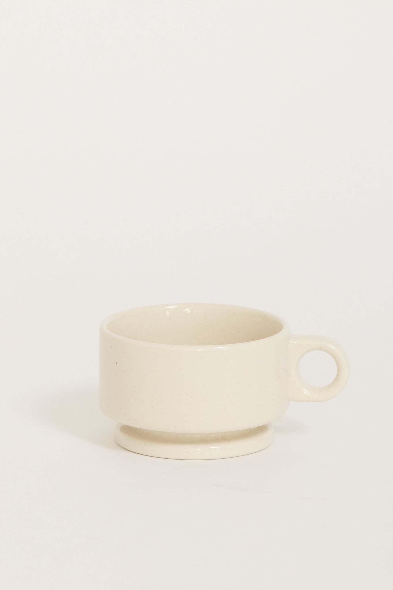 Smith Stacking Footed Soup Mug 240ml Vanilla