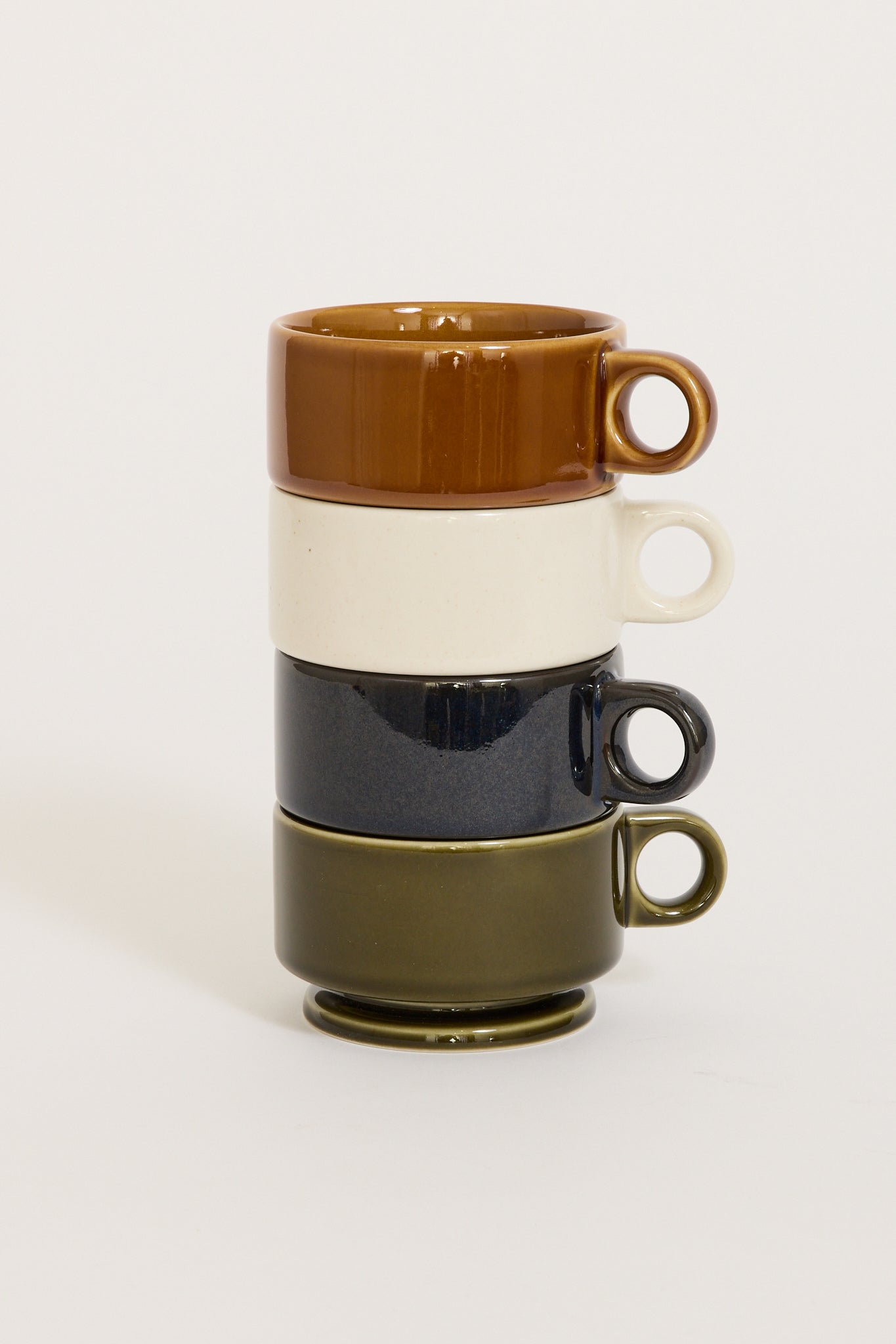 Smith Stacking Footed Soup Mug 240ml Brown