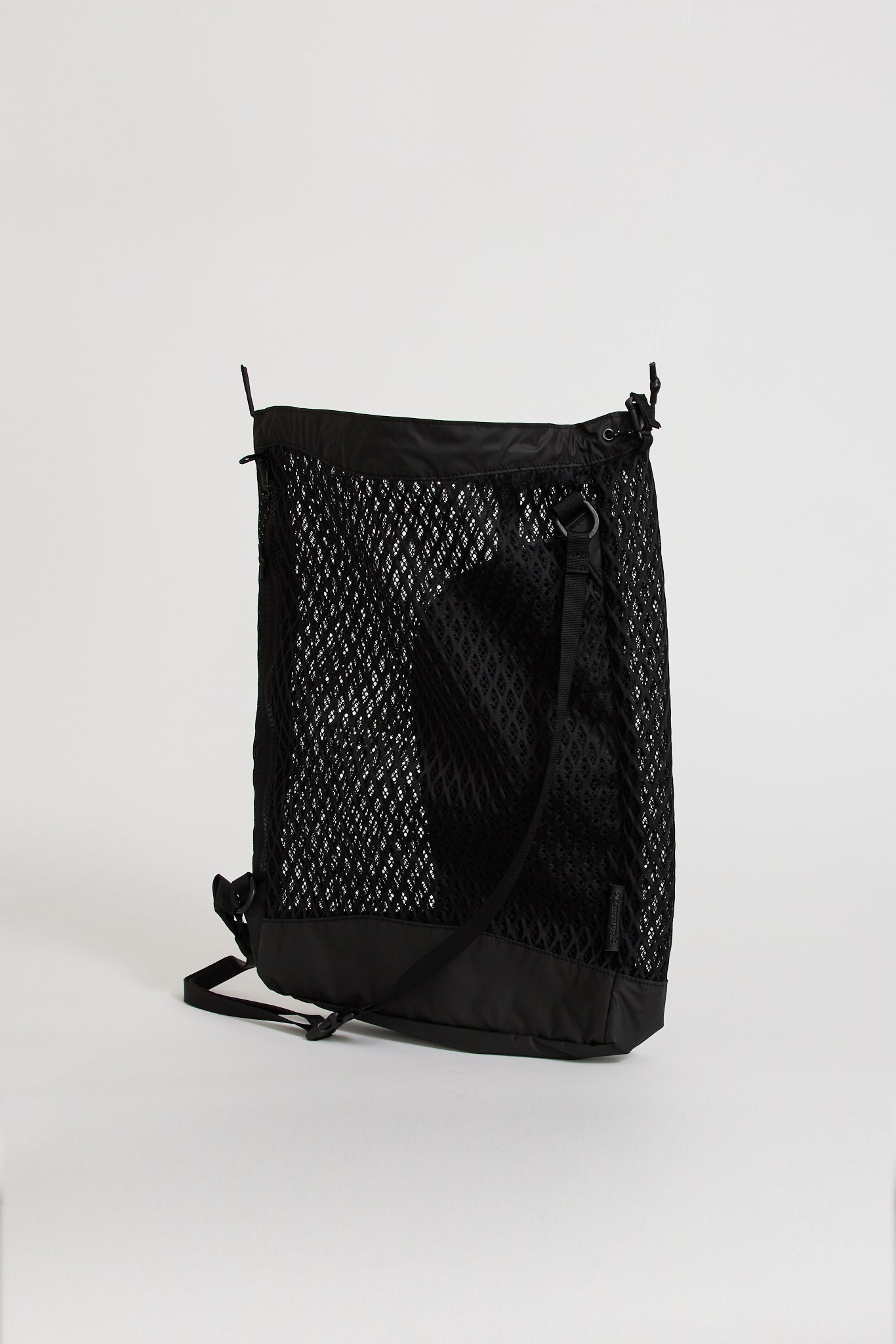 Snow Peak | Double Face Mesh Shoulder Bag Black | Maplestore