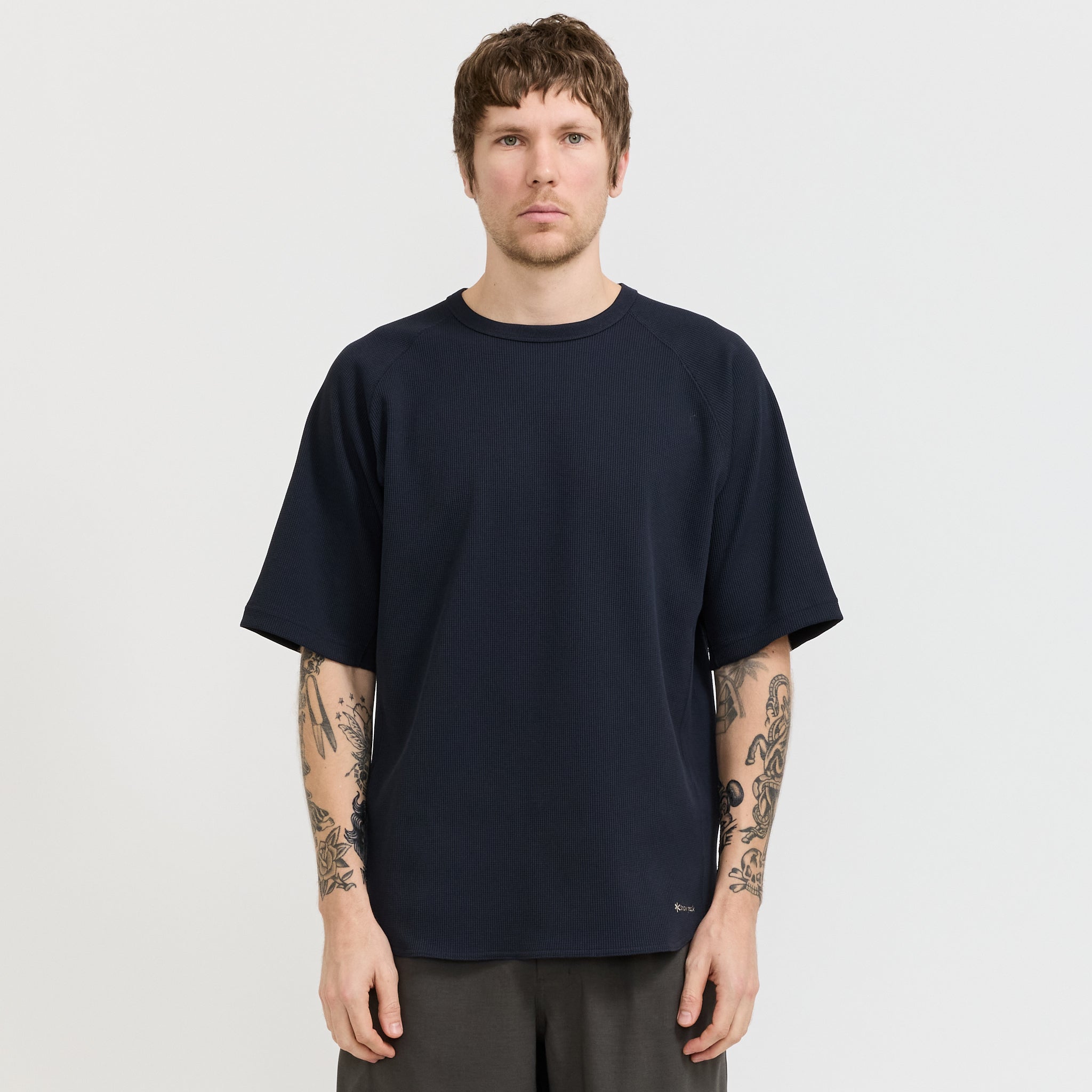Dry Waffle T-Shirt Dark Navy