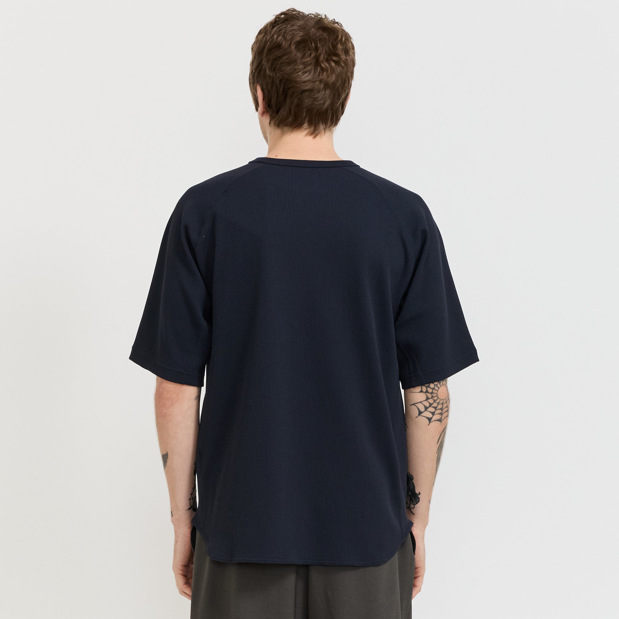Dry Waffle T-Shirt Dark Navy