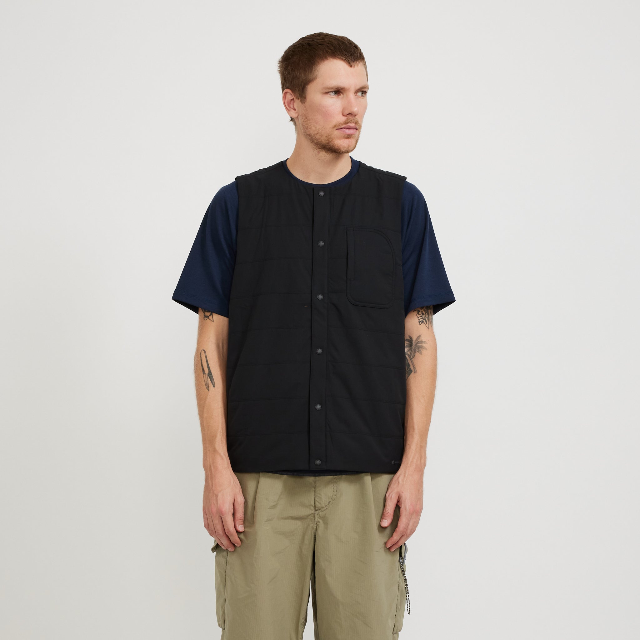 Snow Peak | Flexible Insulated Vest Black | Maplestore