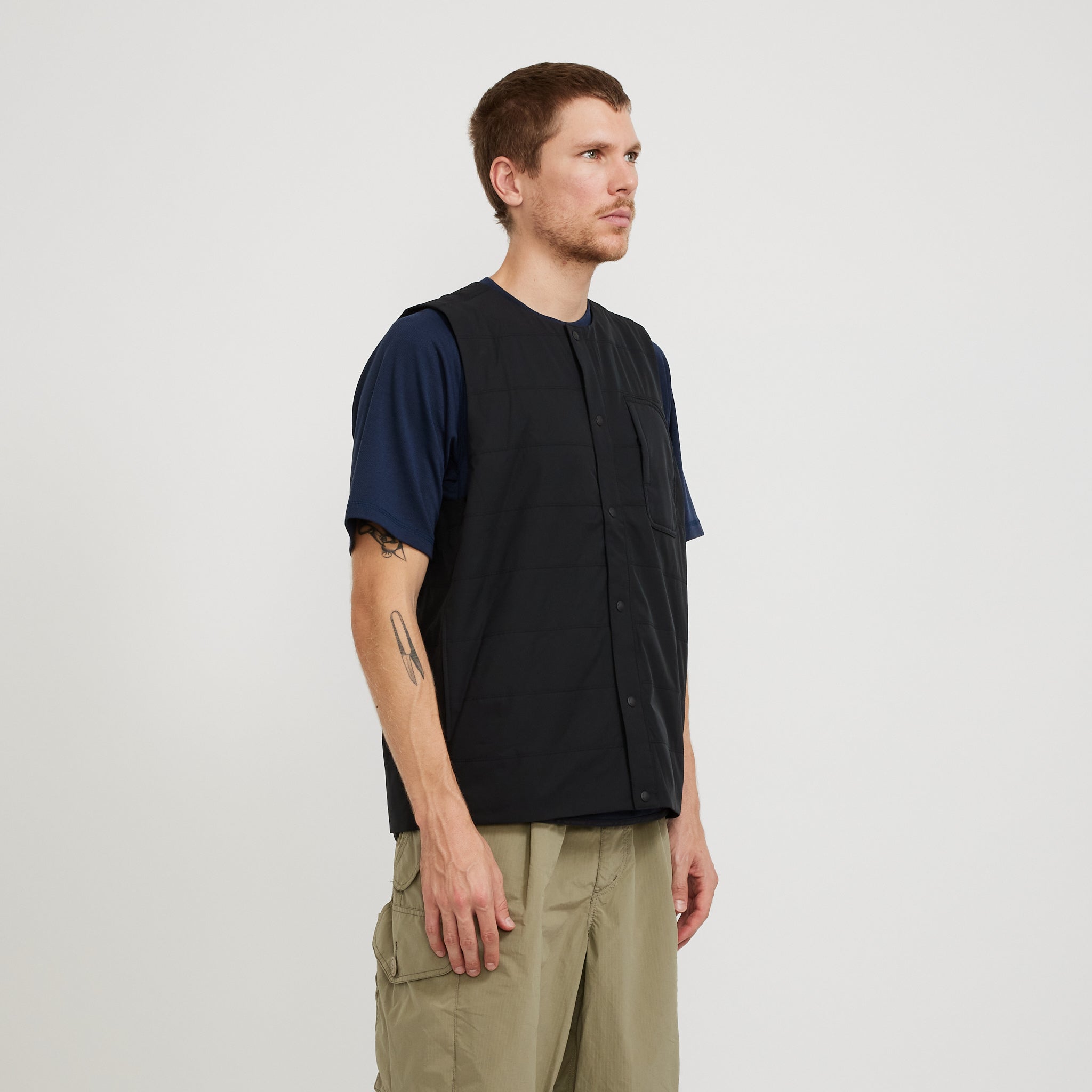 Flexible Insulated Vest Black