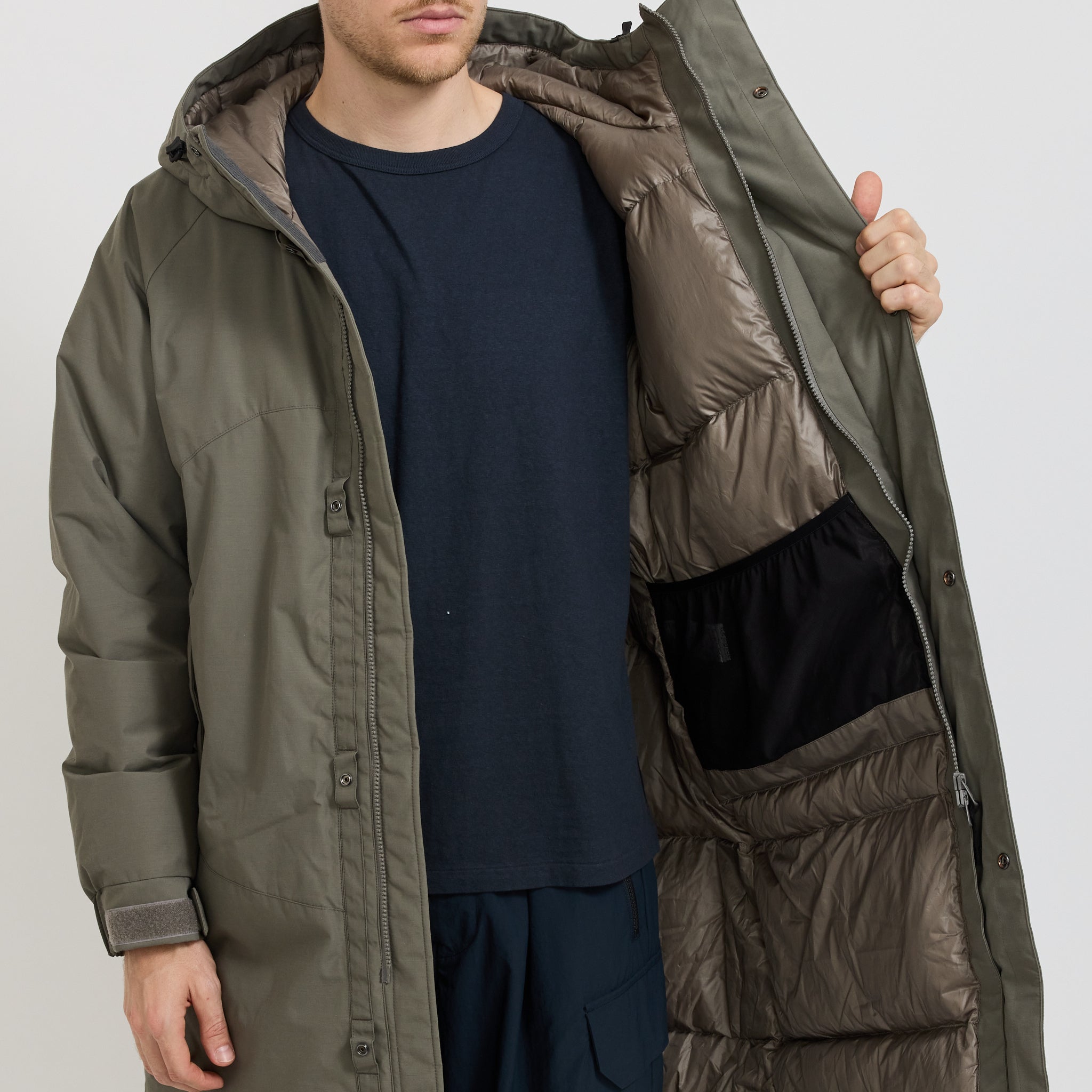 Snow Peak | FR 2L Down Coat Greige | Maplestore