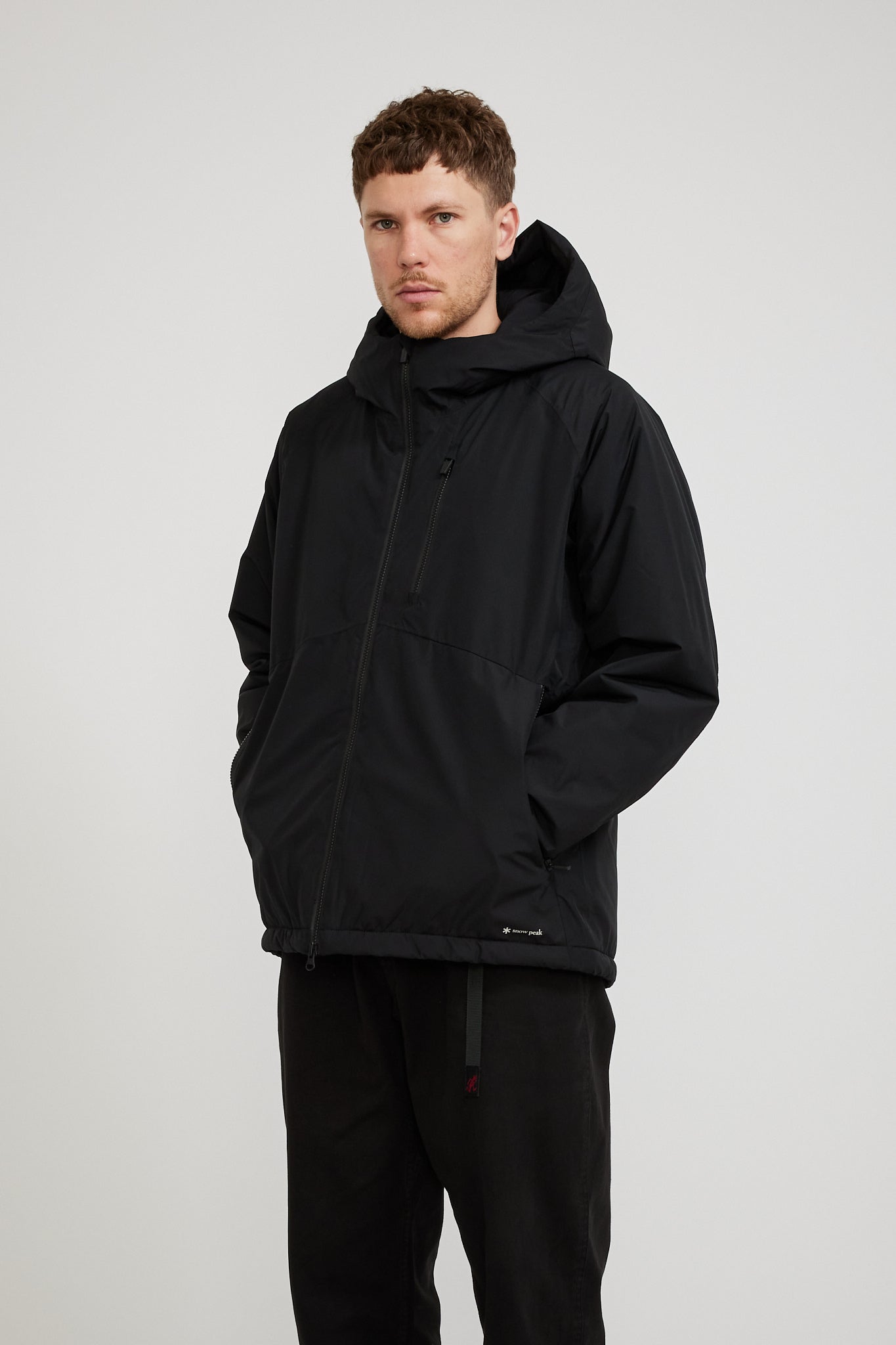 Snow Peak | Gore Windstopper Warm Jacket Black | Maplestore