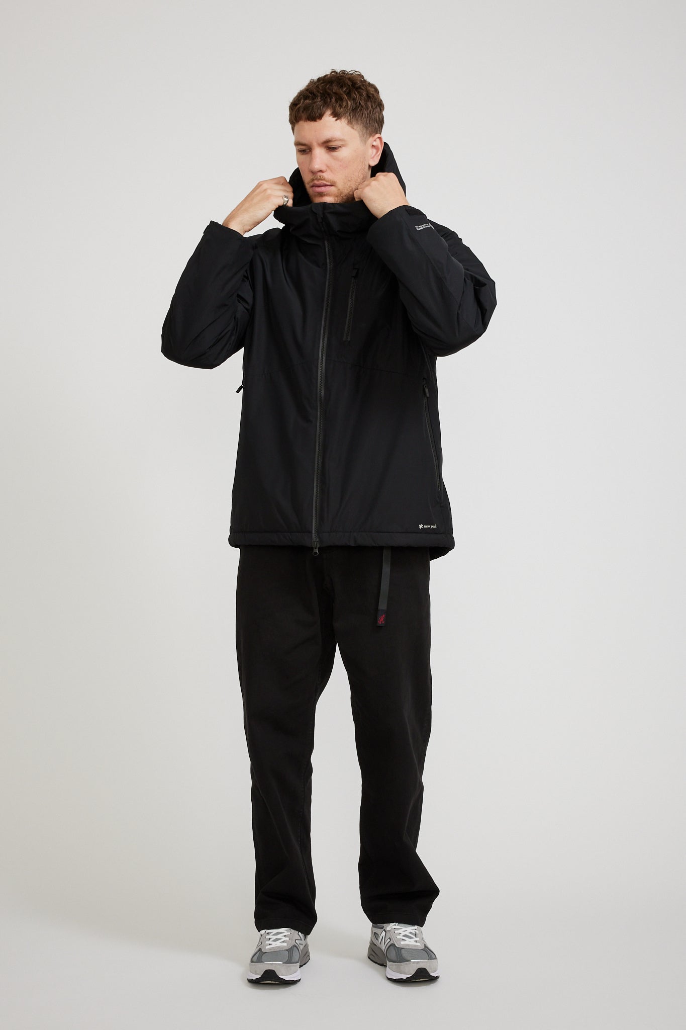 Snow Peak | Gore Windstopper Warm Jacket Black | Maplestore