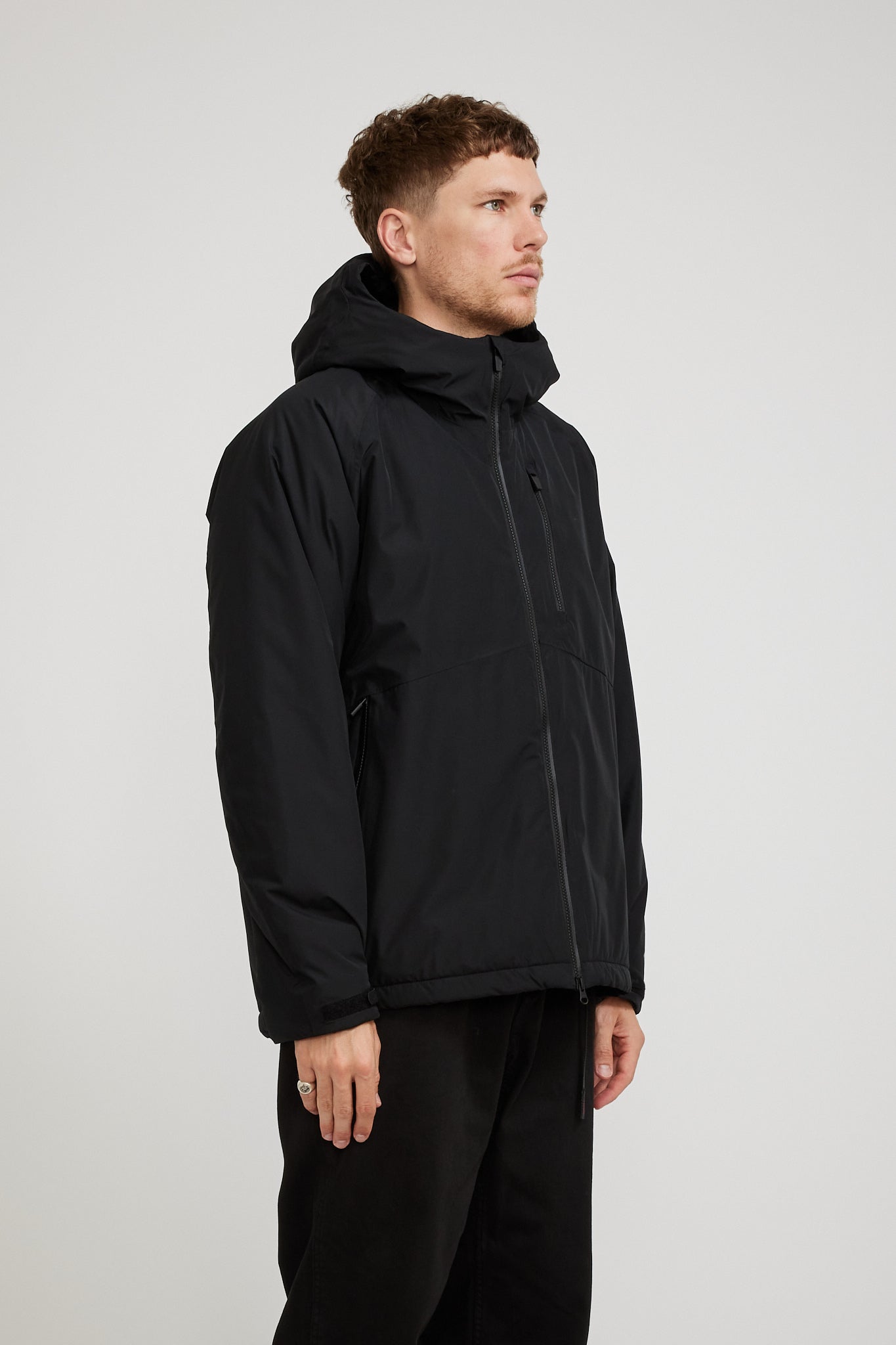 Snow Peak | Gore Windstopper Warm Jacket Black | Maplestore