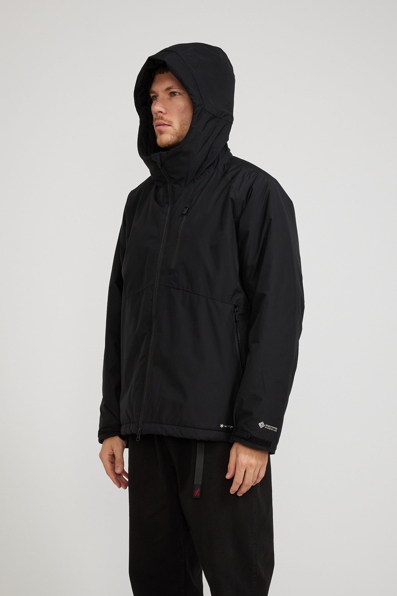 Snow Peak | Gore Windstopper Warm Jacket Black | Maplestore