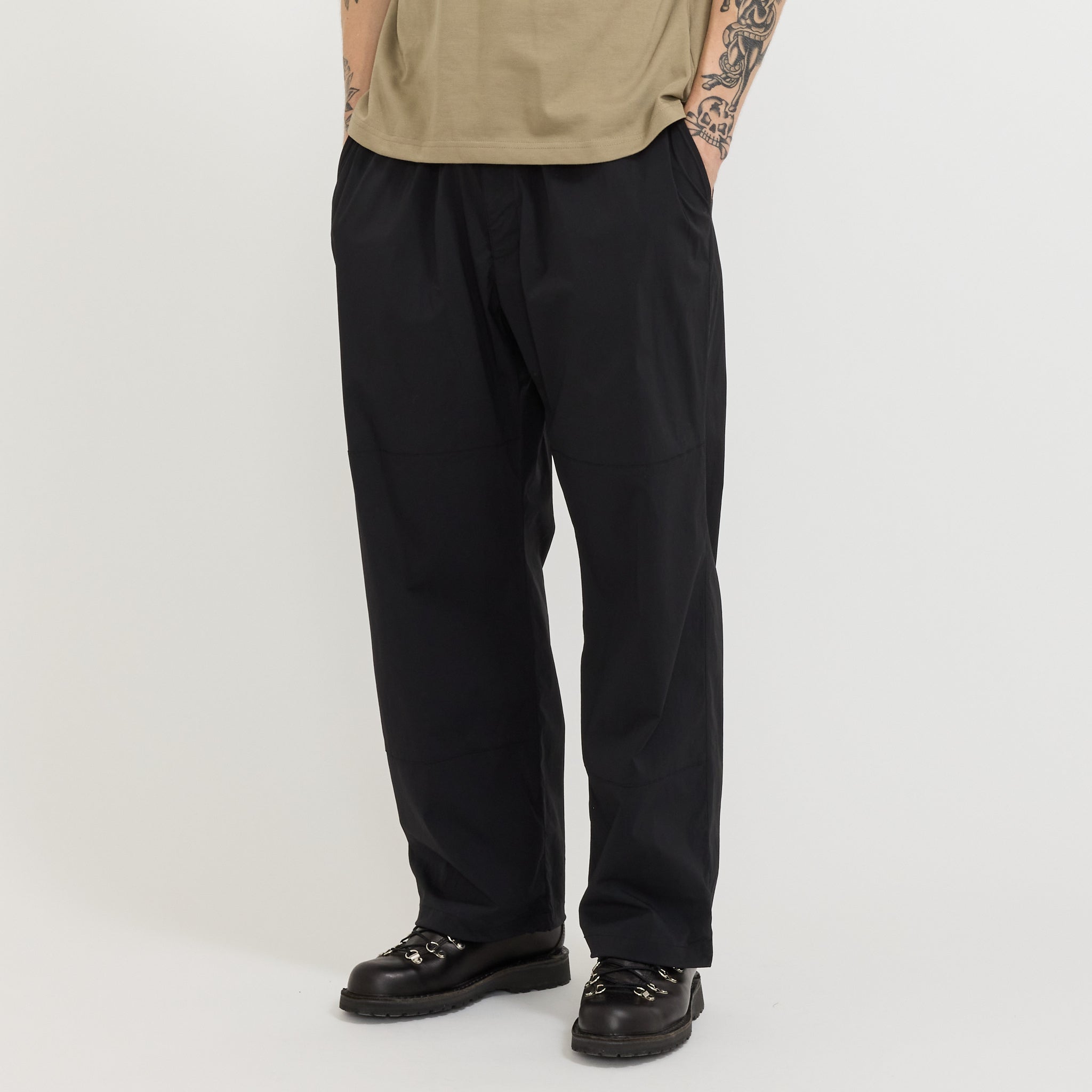 Snow Peak New Standard Easy Wide Pants Black | Maplestore