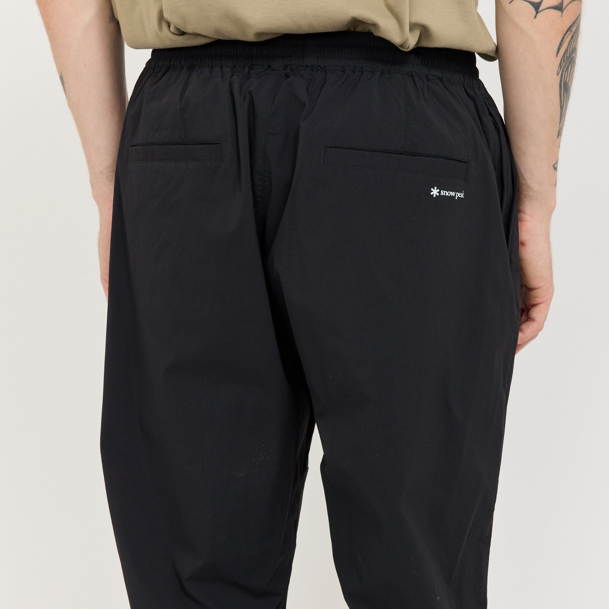 New Standard Easy Wide Pants Black