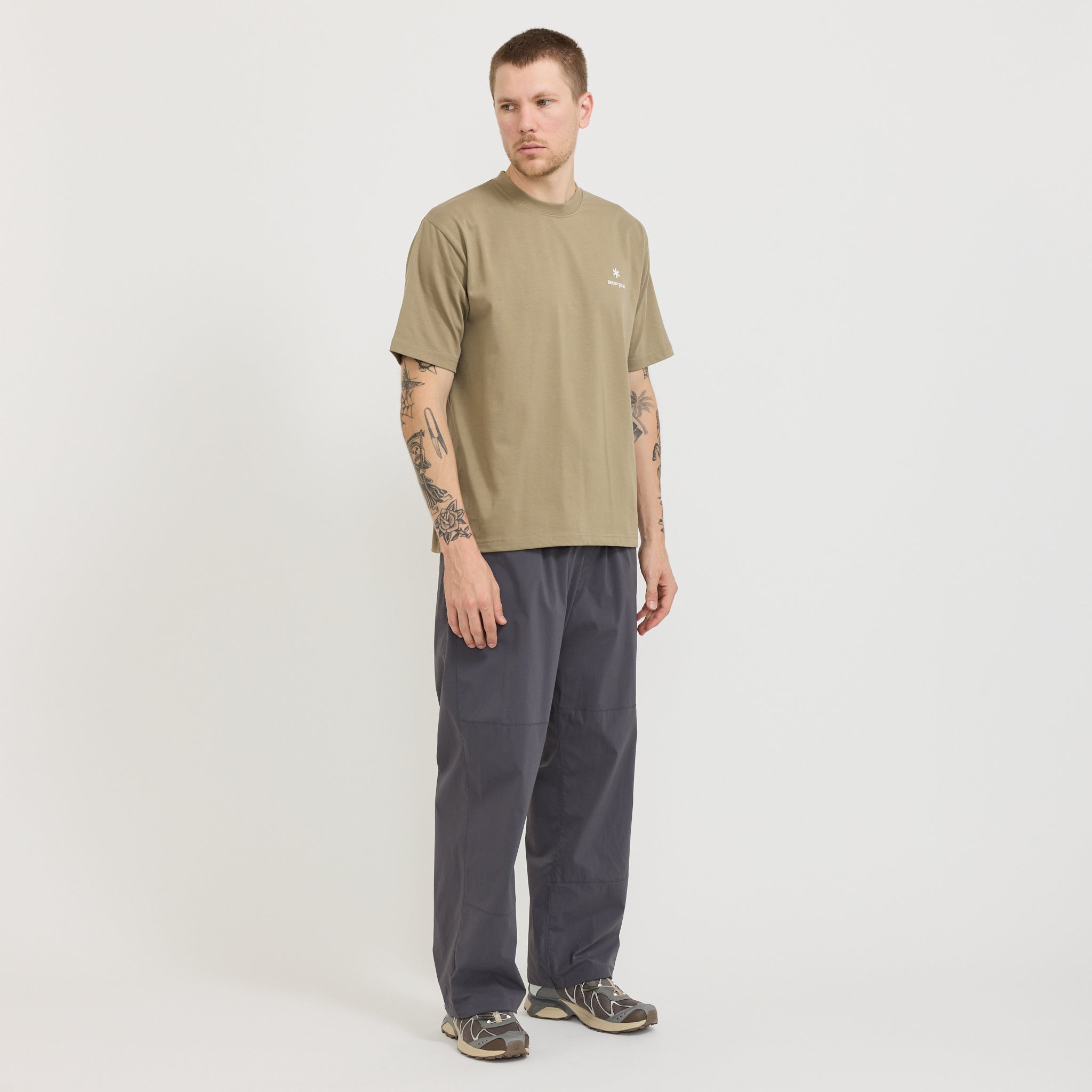 New Standard Logo T-Shirt Khaki