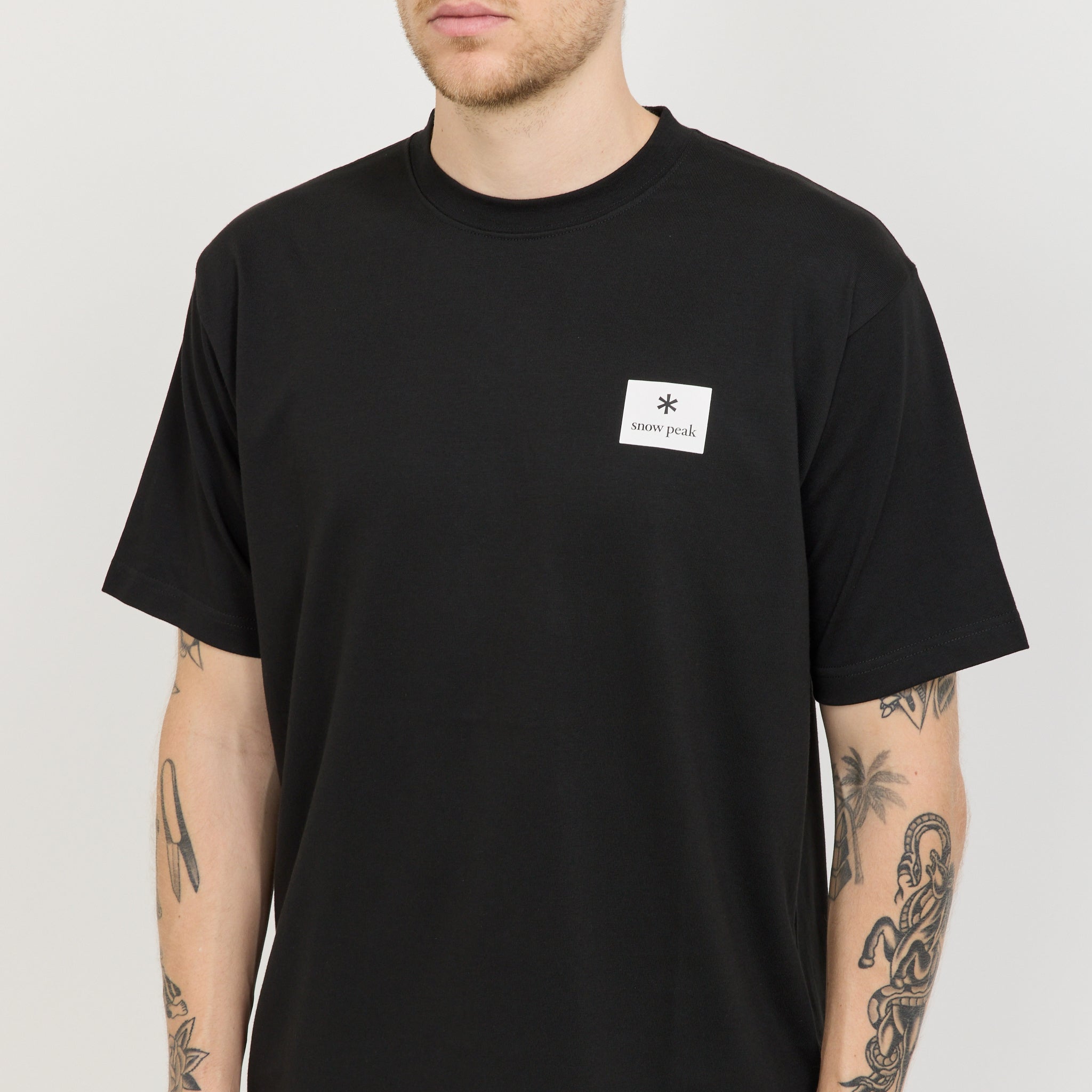 New Standard Square Logo T-Shirt Black