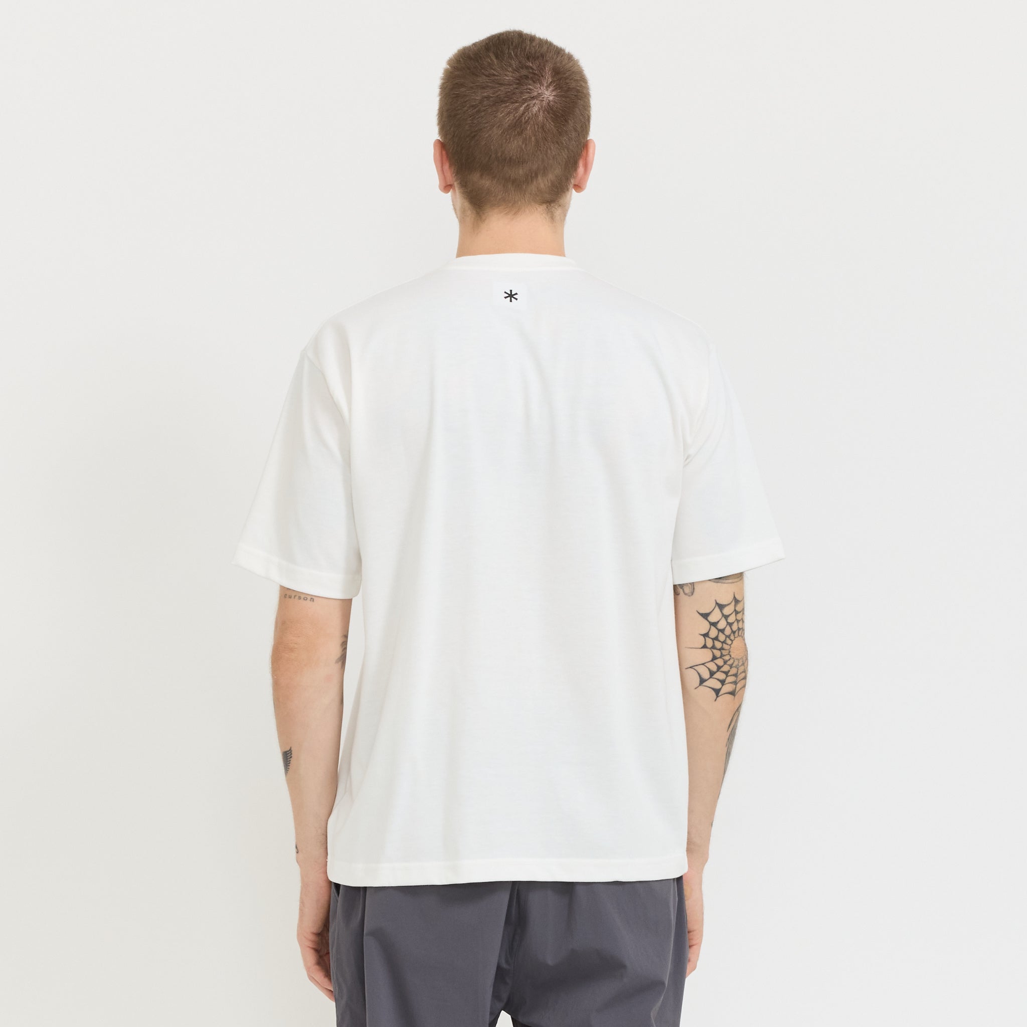 New Standard Square Logo T-Shirt Off White