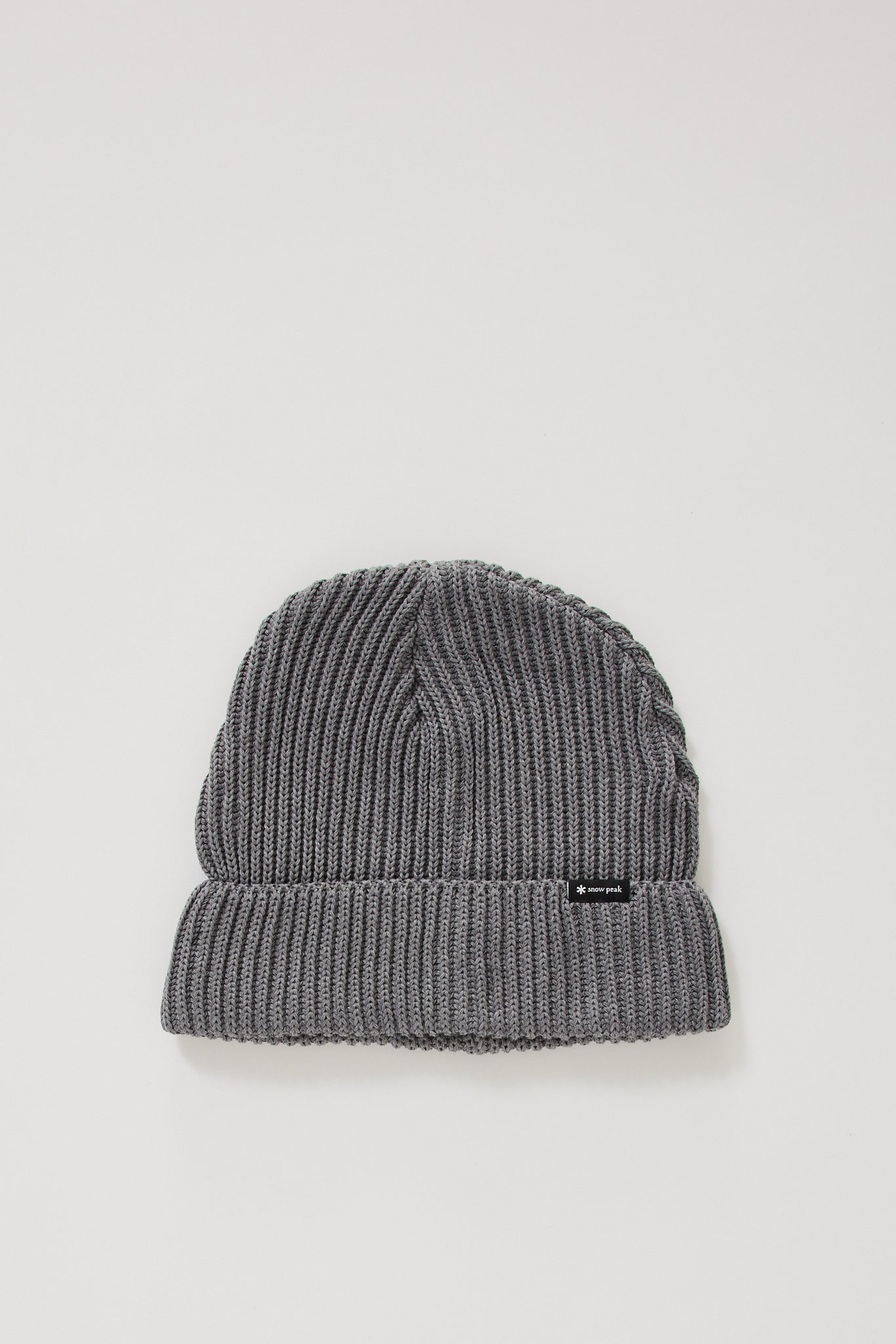 Snow Peak | Pe/Co Knit Cap Grey | Maplestore