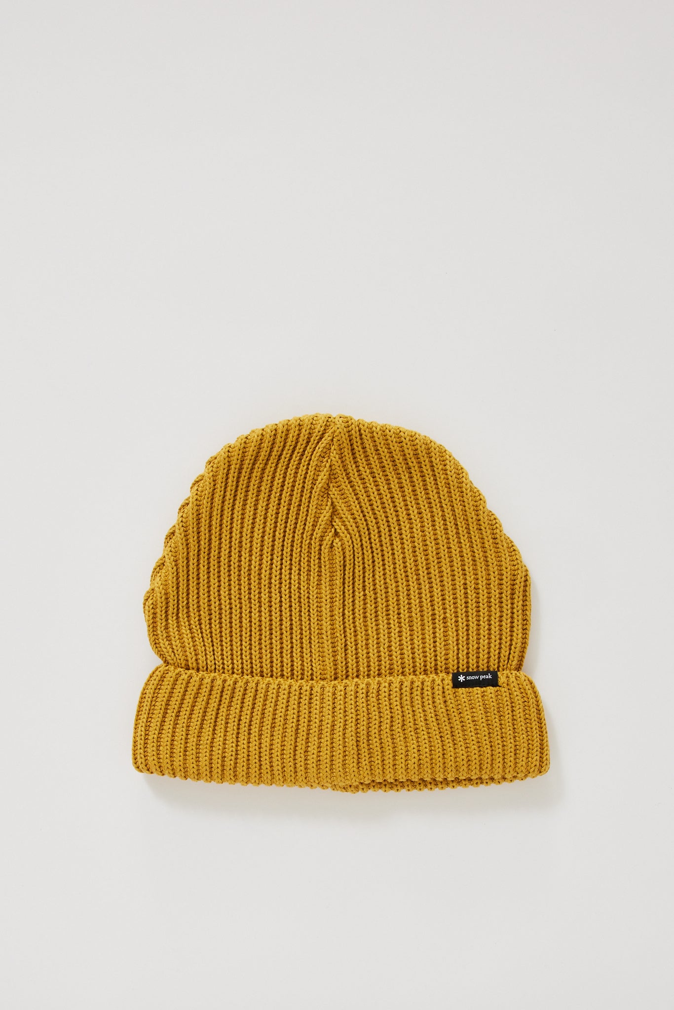 Snow Peak | Pe/Co Knit Cap Mustard | Maplestore