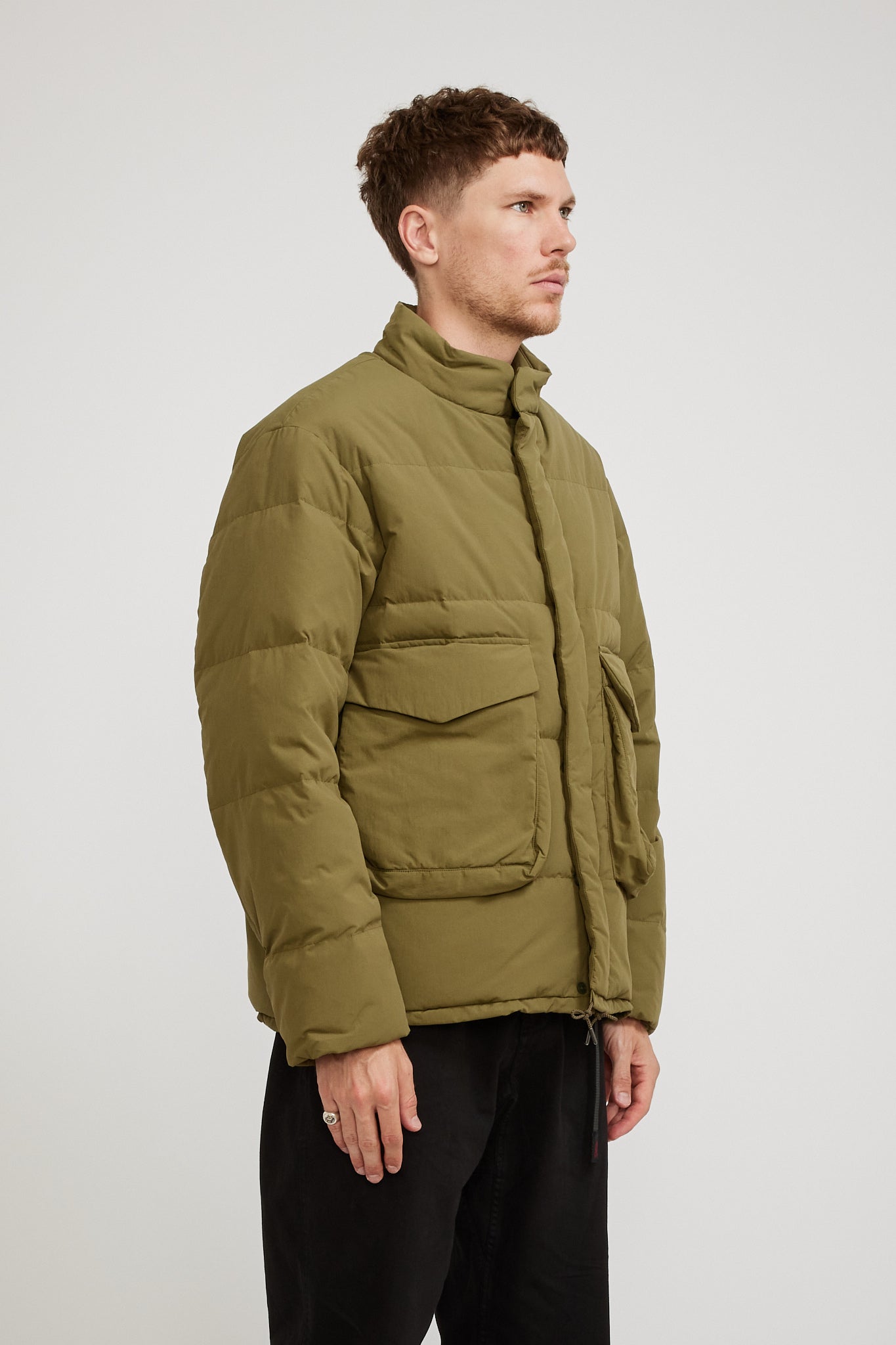 Snow Peak | Recycled Down Jacket Olive | Maplestore