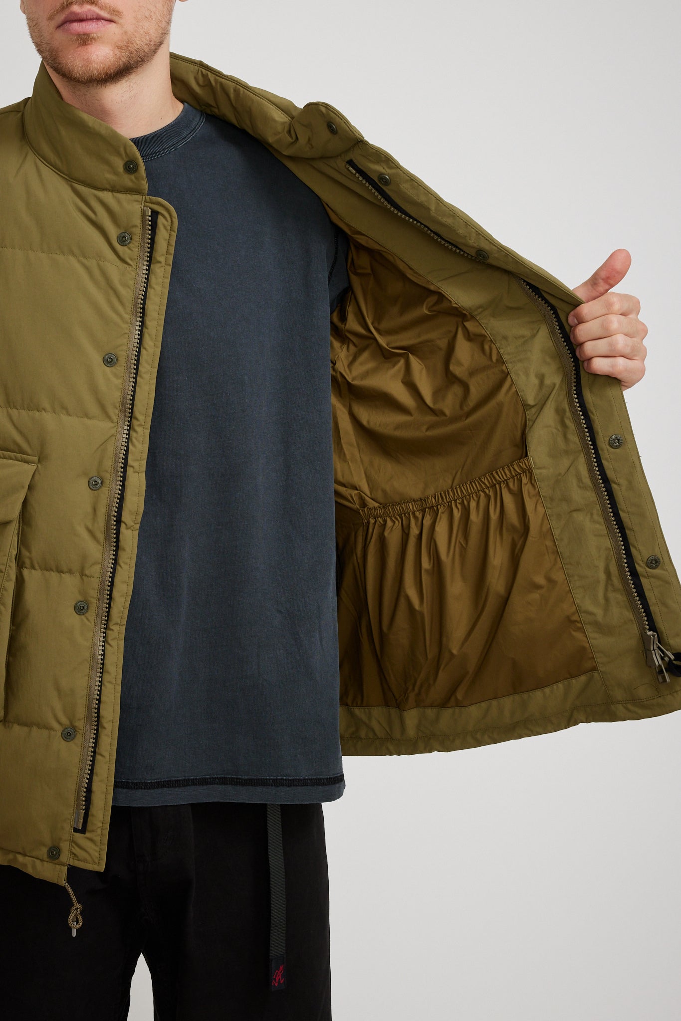 Snow Peak | Recycled Down Jacket Olive | Maplestore