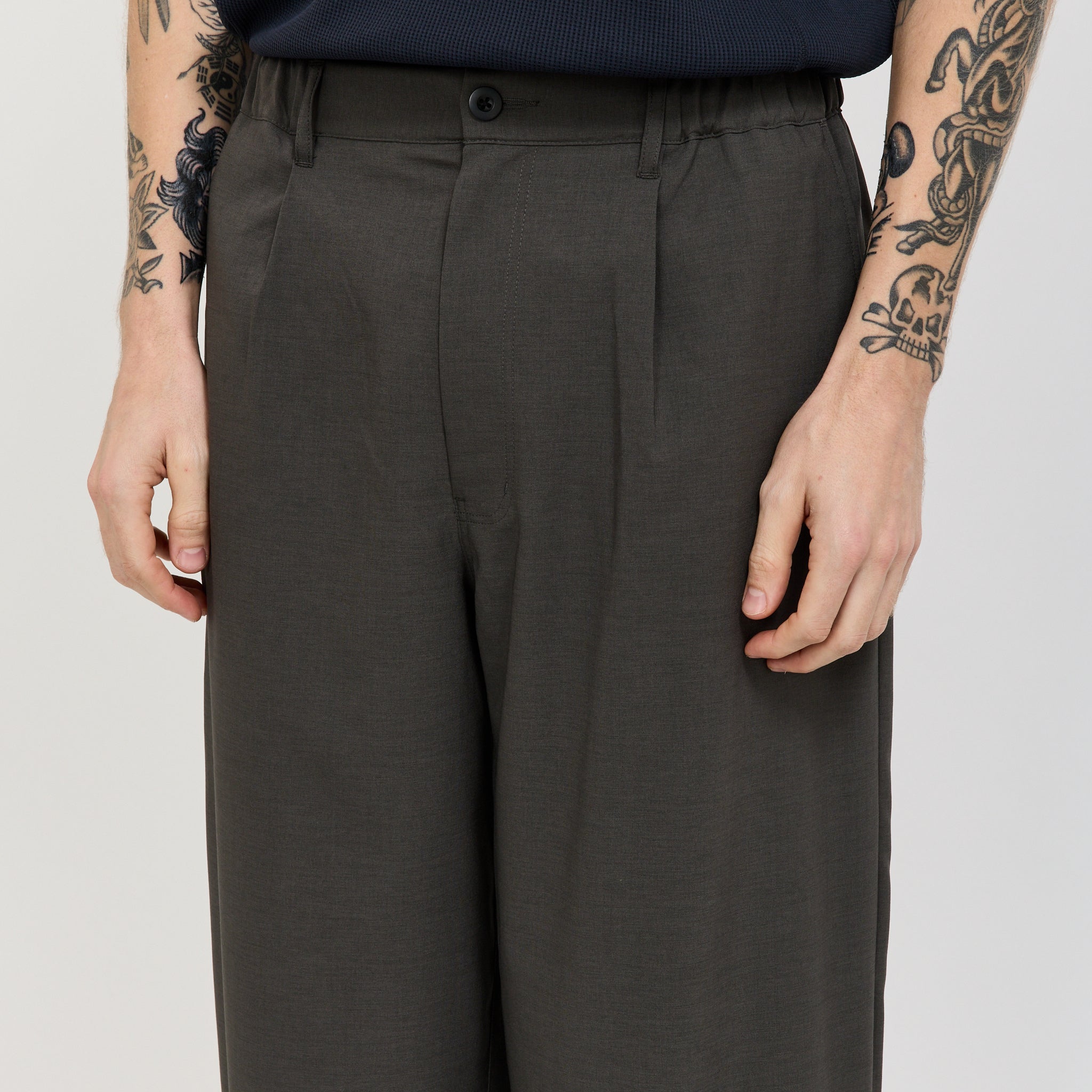 Relax Dry Wide Pants Medium Grey