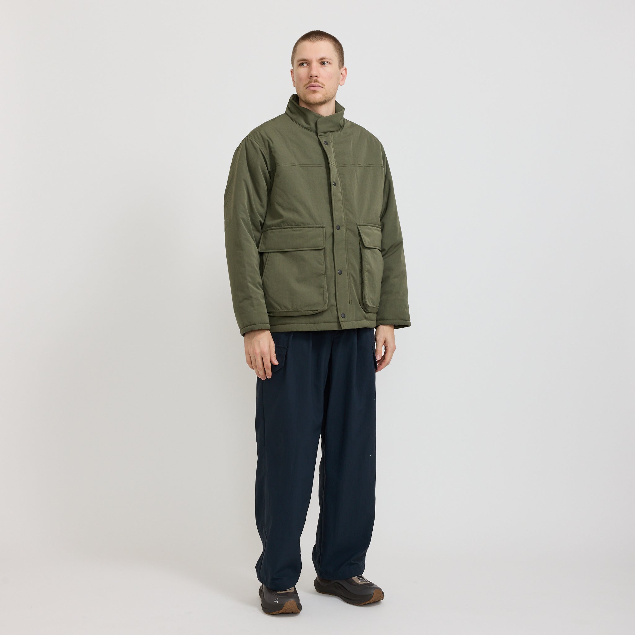 Snow Peak | TAKIBI Weather Padded Jacket Olive | Maplestore