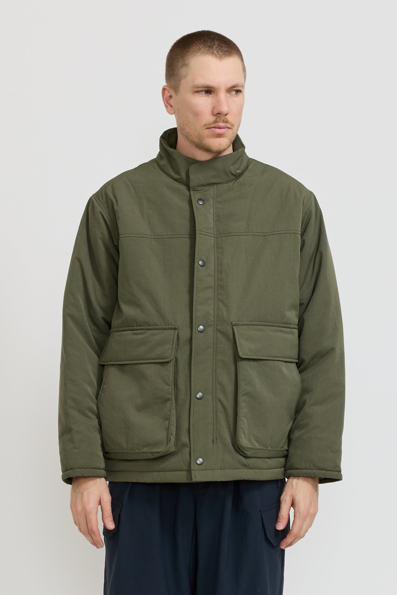 TAKIBI Weather Padded Jacket Olive